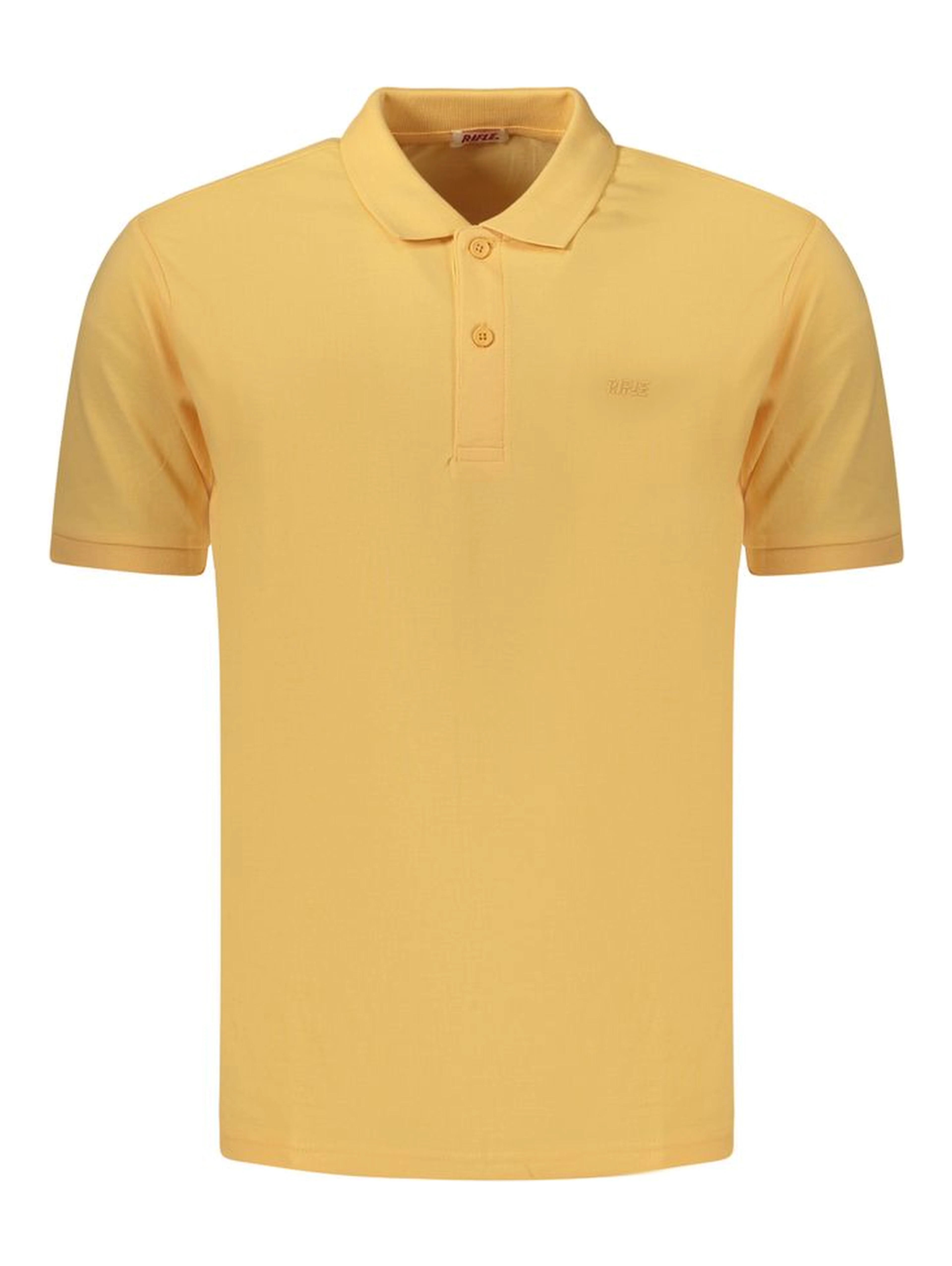 Orange Cotton Polo Shirt