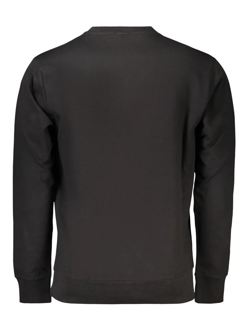 Black Cotton Sweatshirt