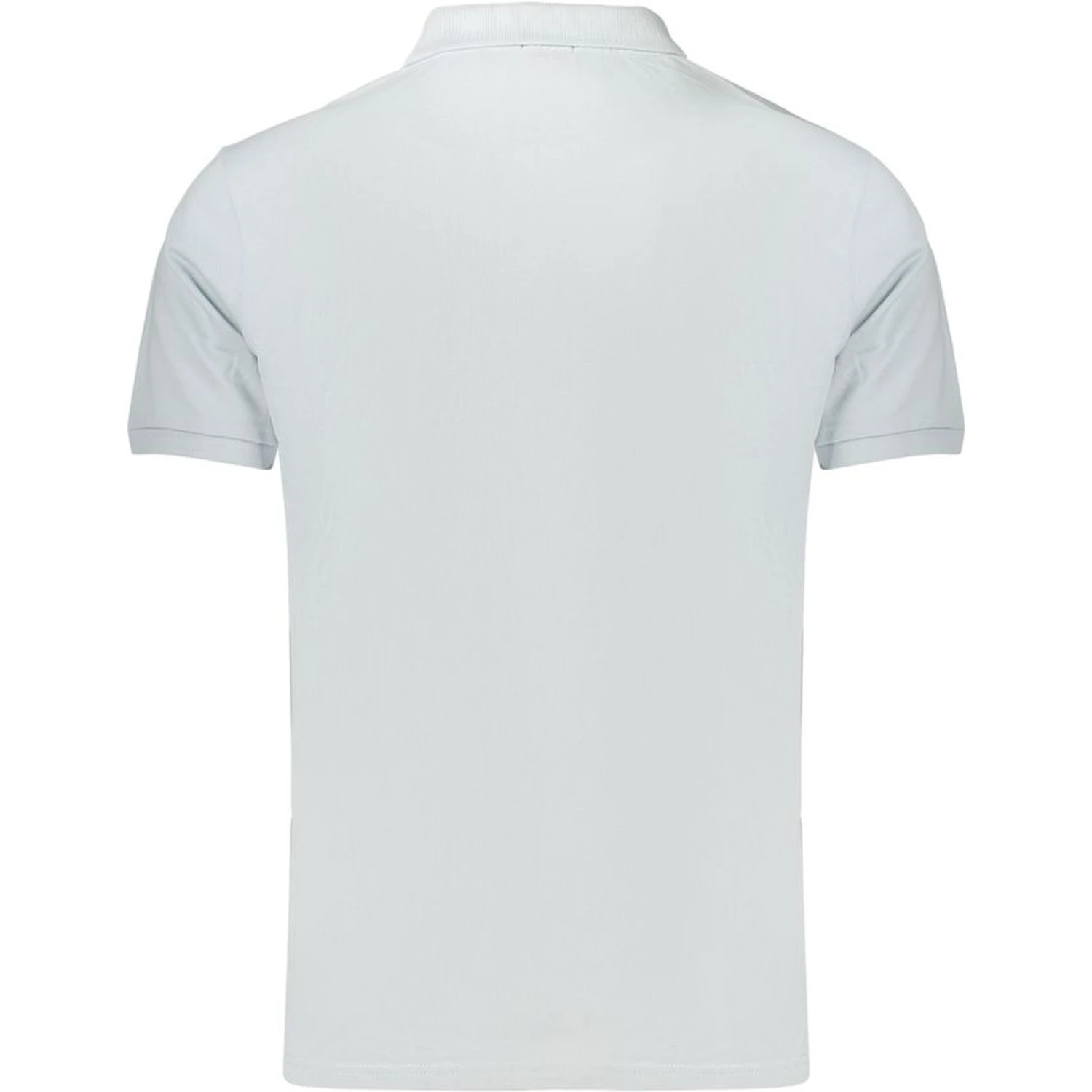 Blue Cotton Polo Shirt
