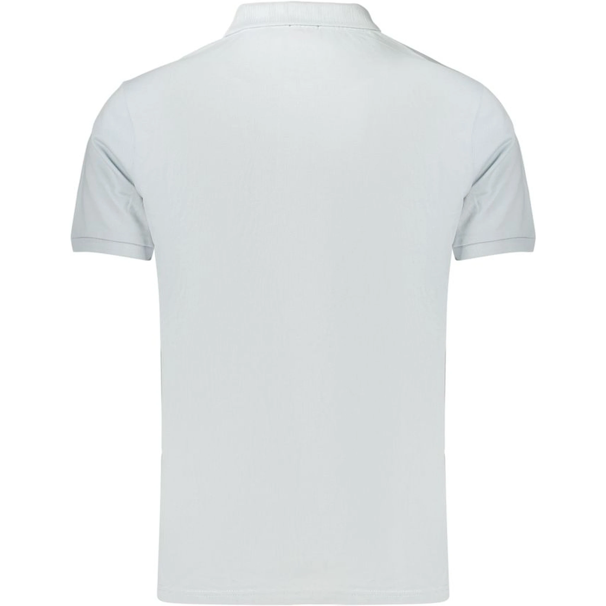 Blue Cotton Polo Shirt