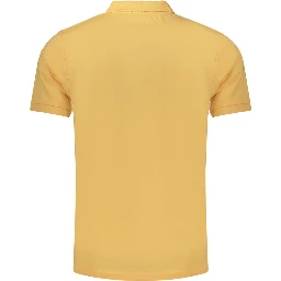Orange Cotton Polo Shirt