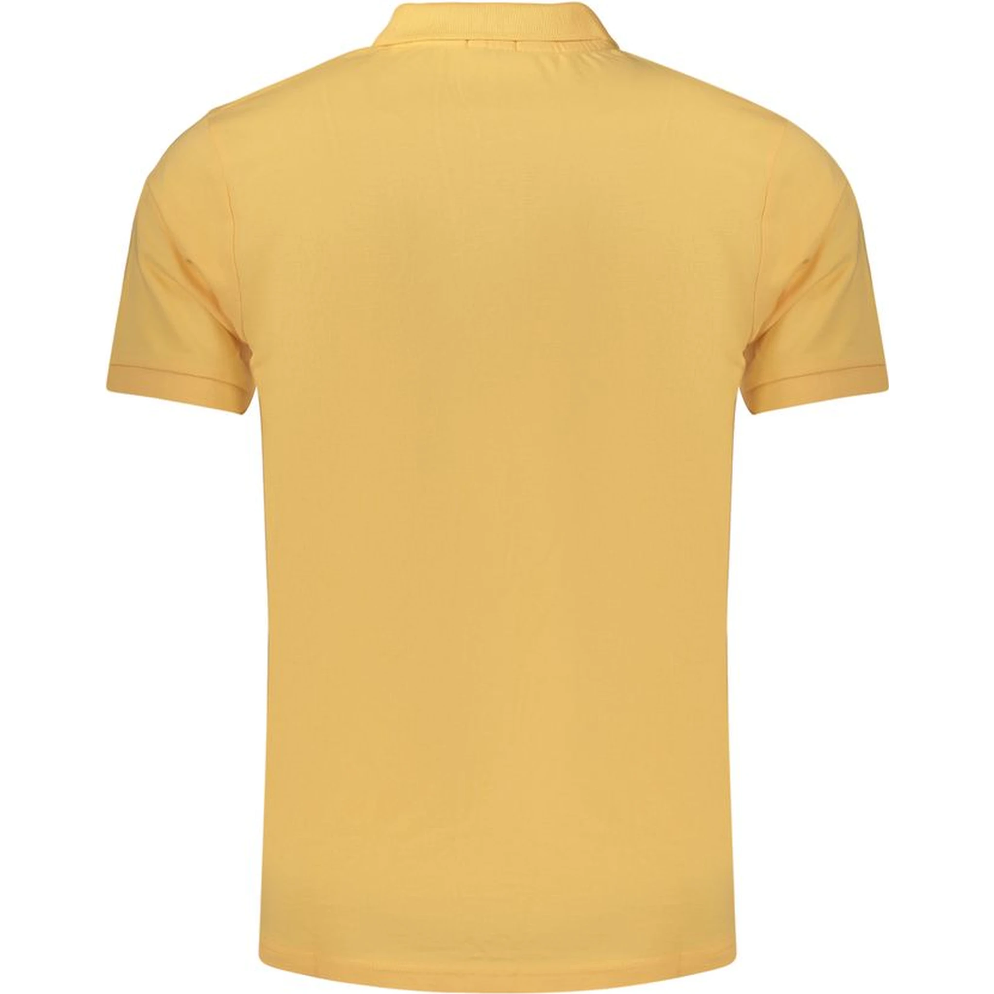 Orange Cotton Polo Shirt