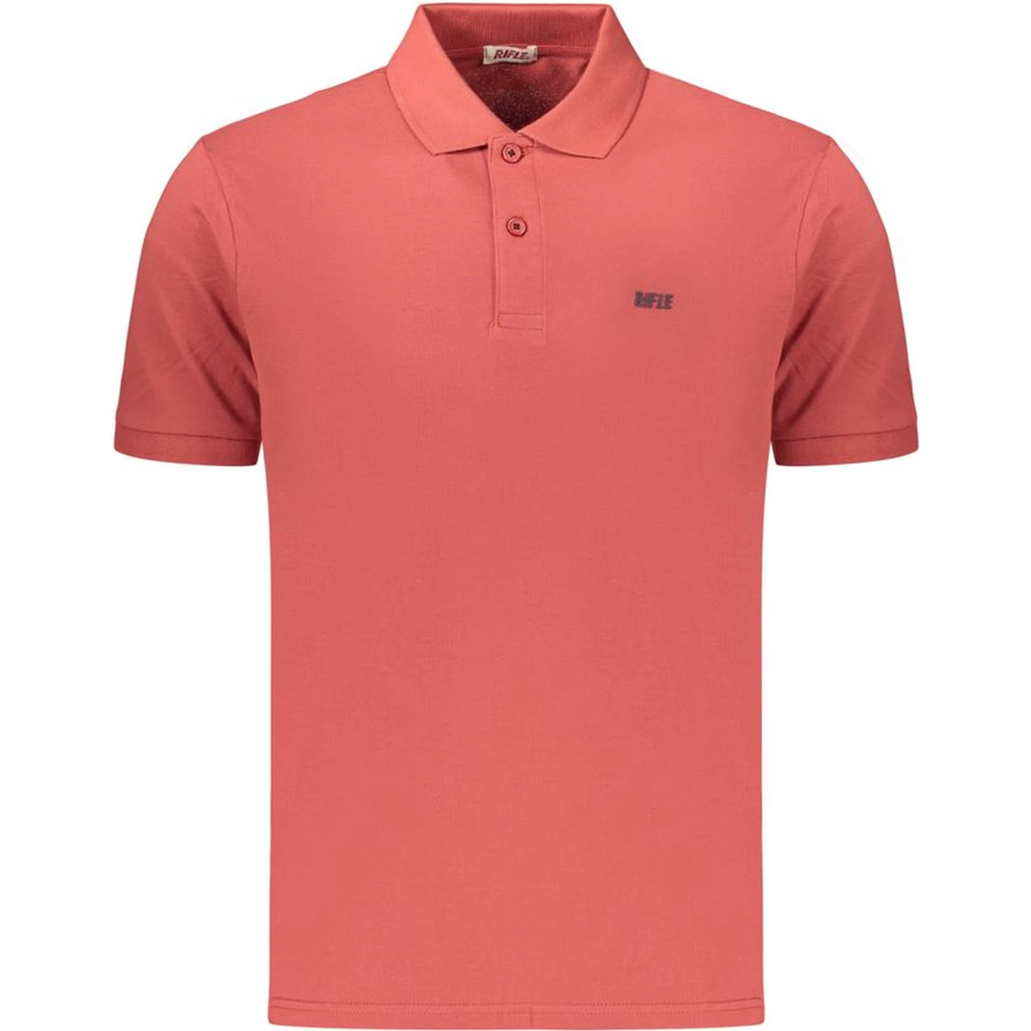 Red Cotton Polo Shirt