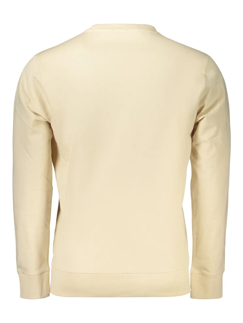 Beige Cotton Sweatshirt