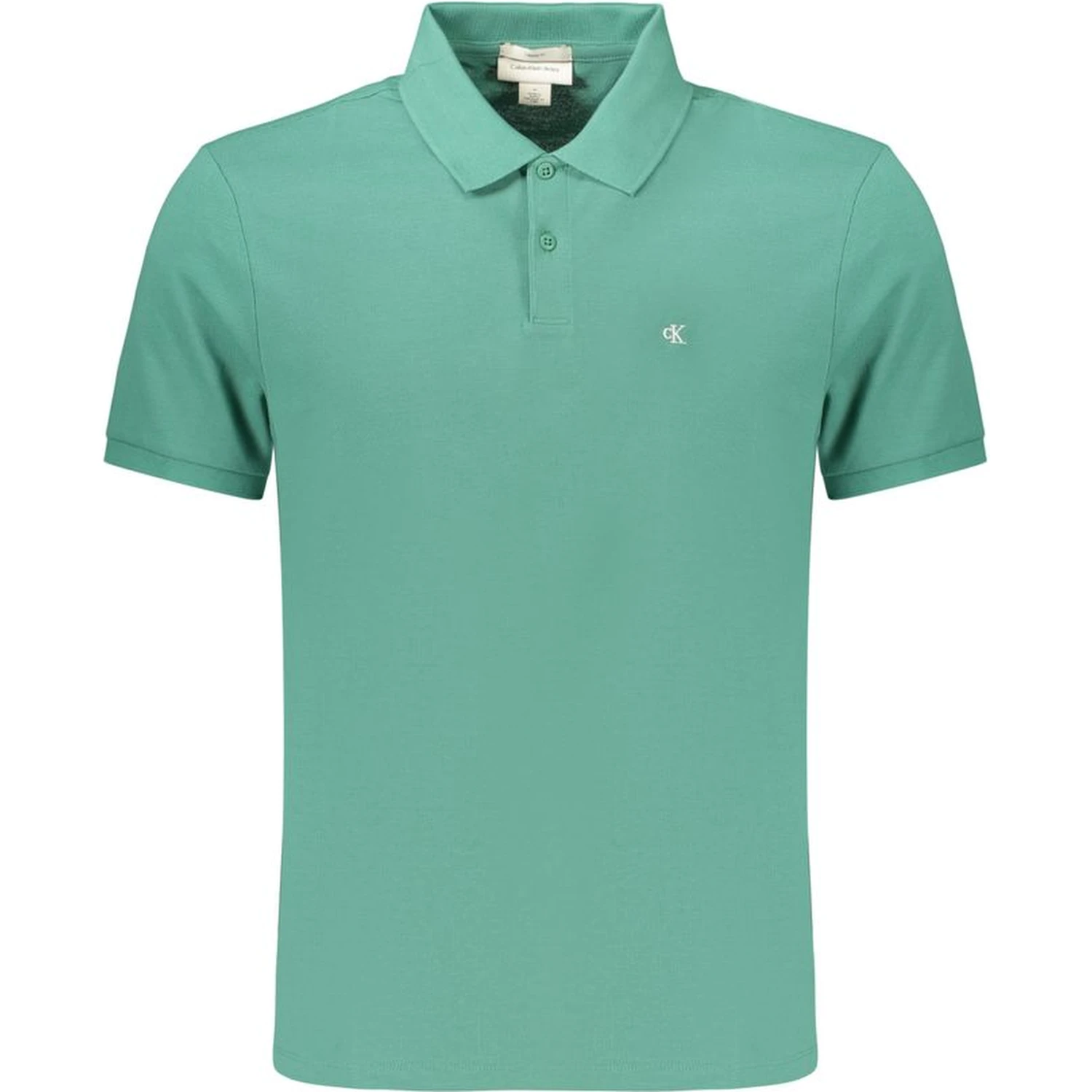Green Cotton Polo Shirt