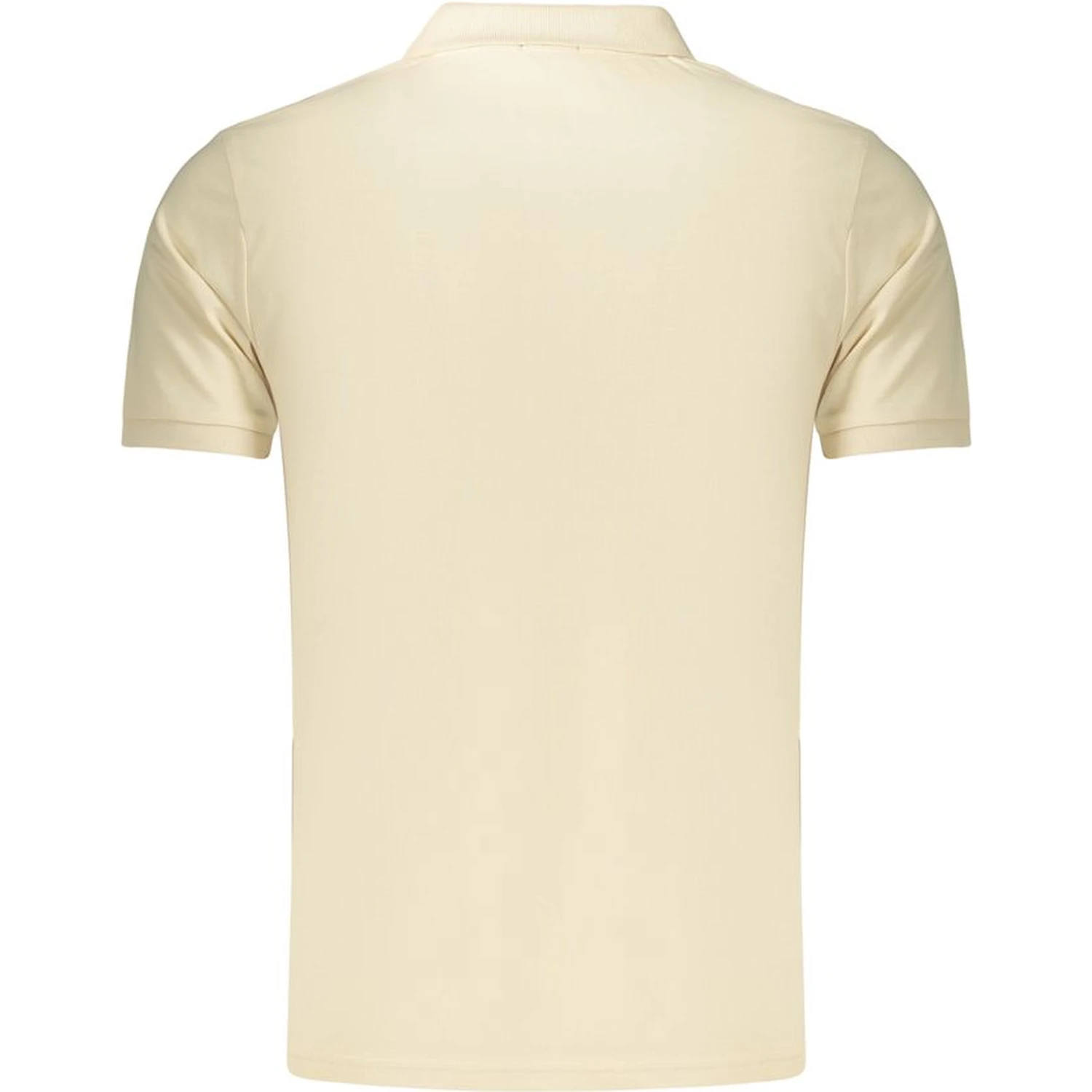 Beige Cotton Polo Shirt