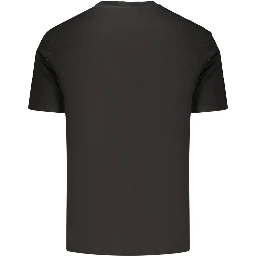 Black Cotton T-Shirt