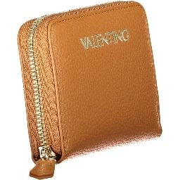 Brown Fabric Women's Wallet