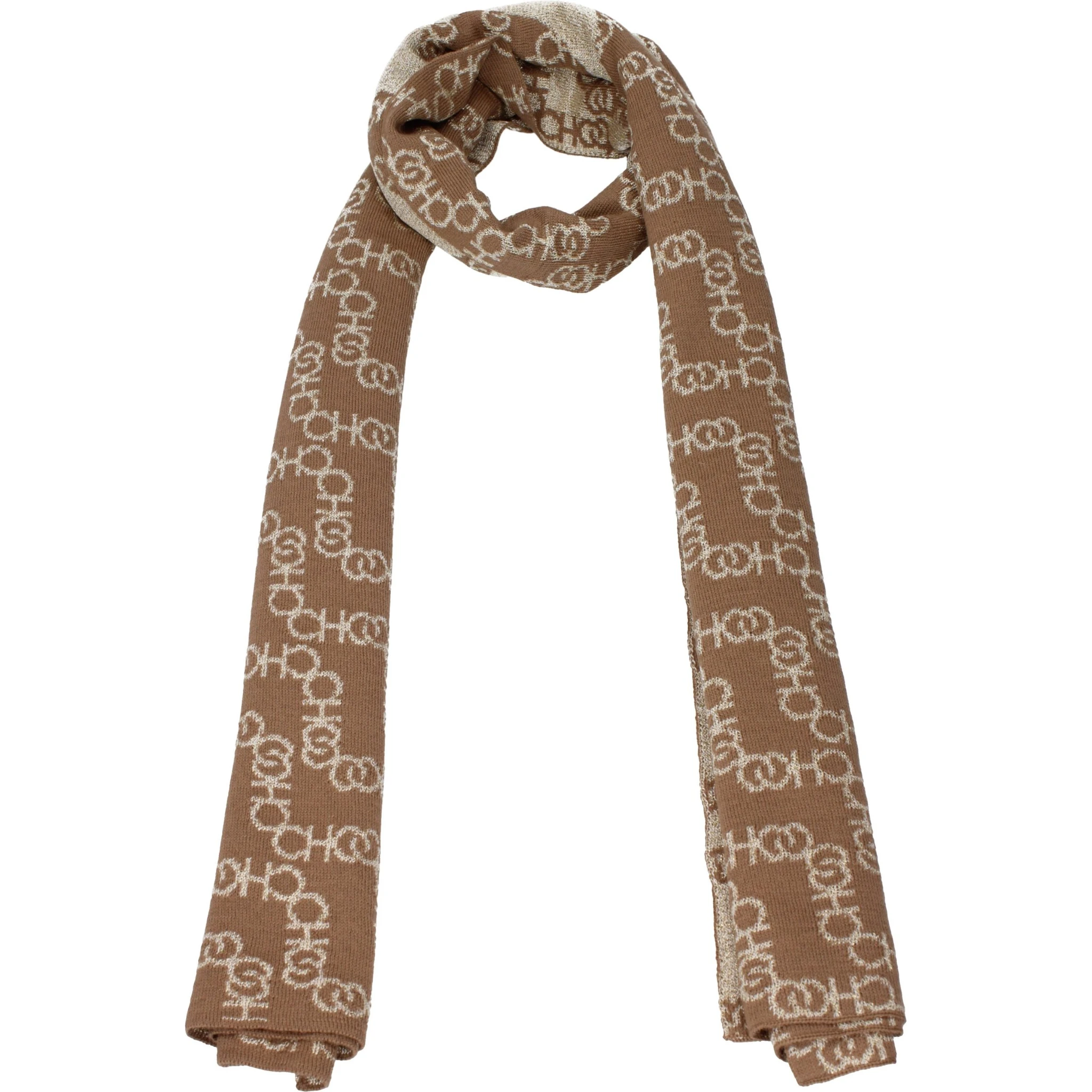 Brown Acetate Scarf