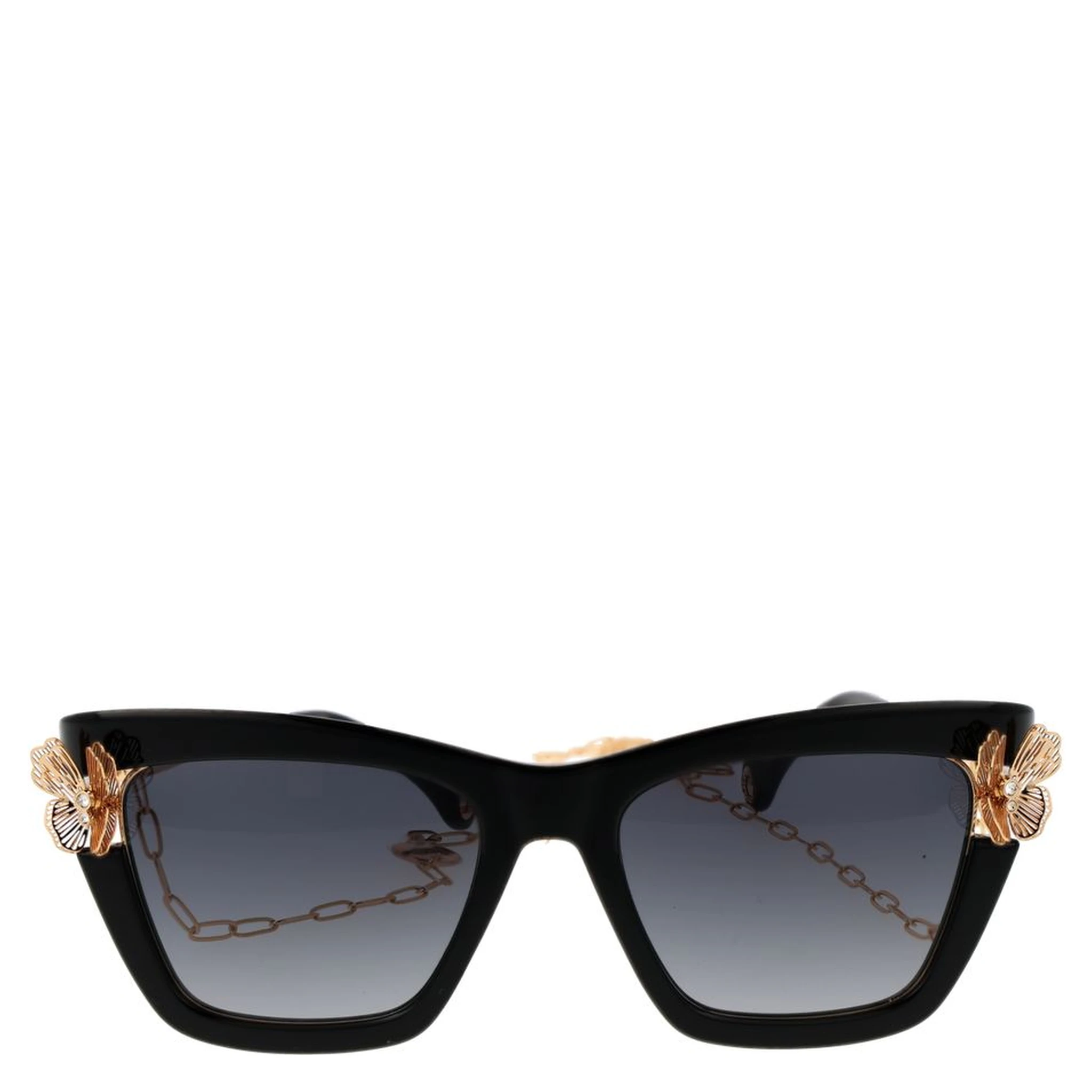 Black Polyamide Sunglasses