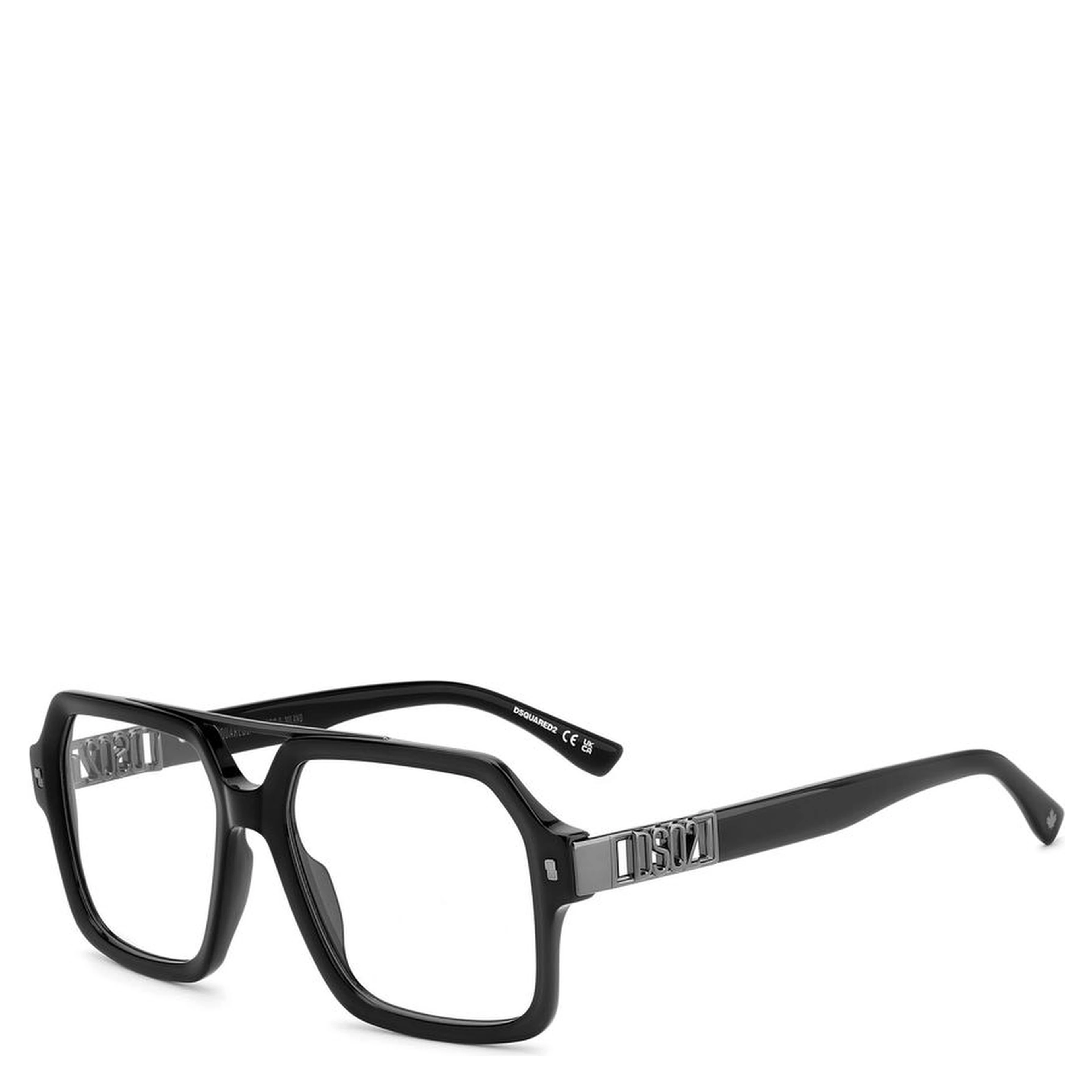 Black Acetate Glasses (Frames)