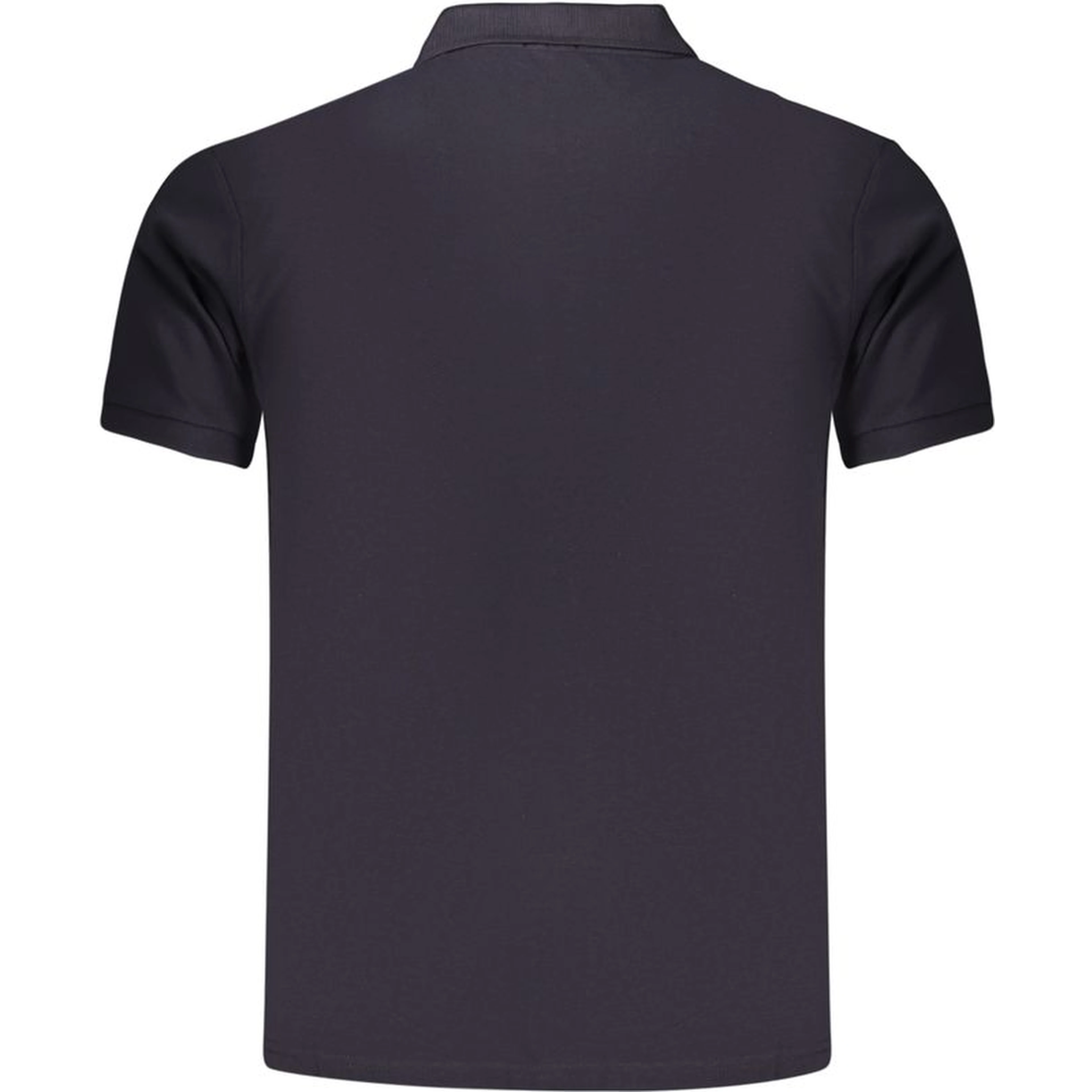Blue Cotton Polo Shirt