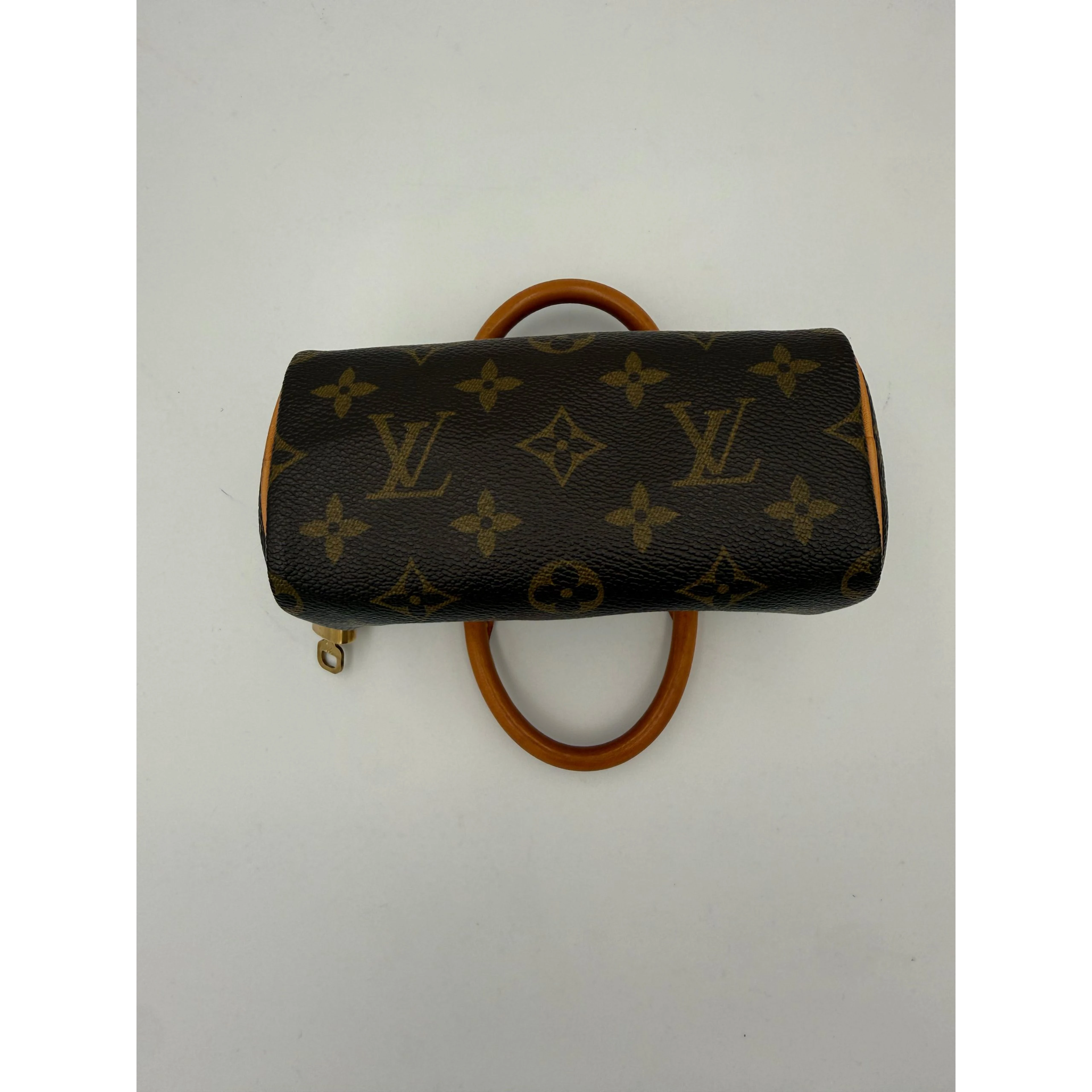 LOUIS VUITTON Nano Speedy Monogram Handbag