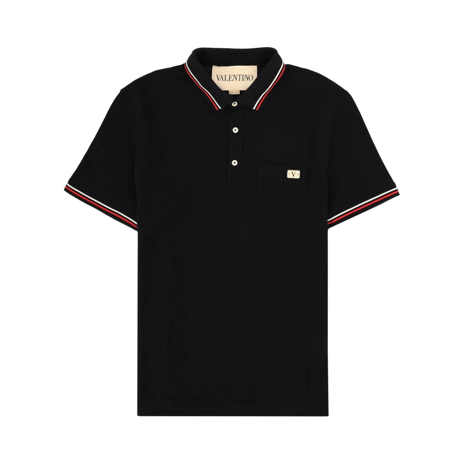 POLO CON PATCH LOGO