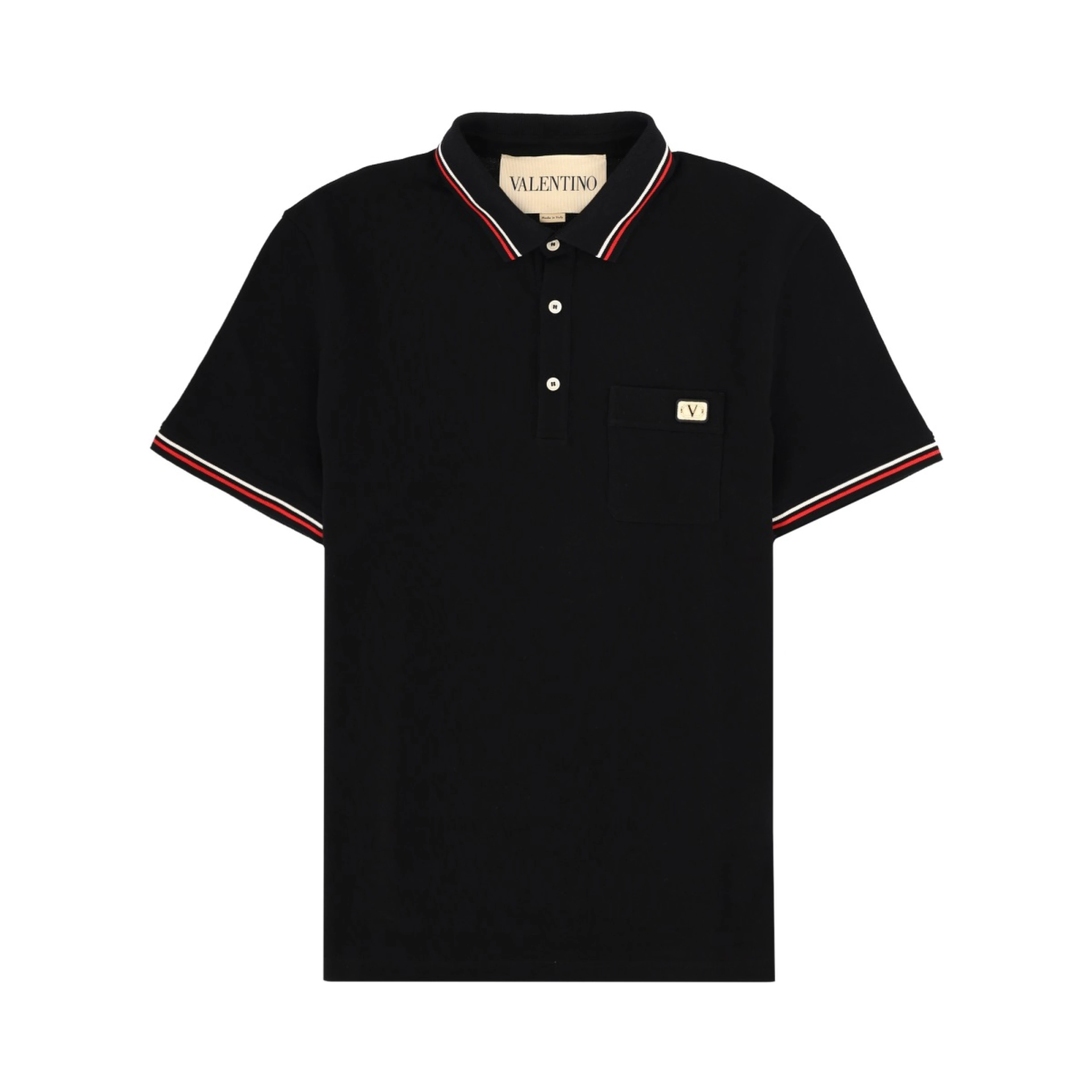 POLO CON PATCH LOGO