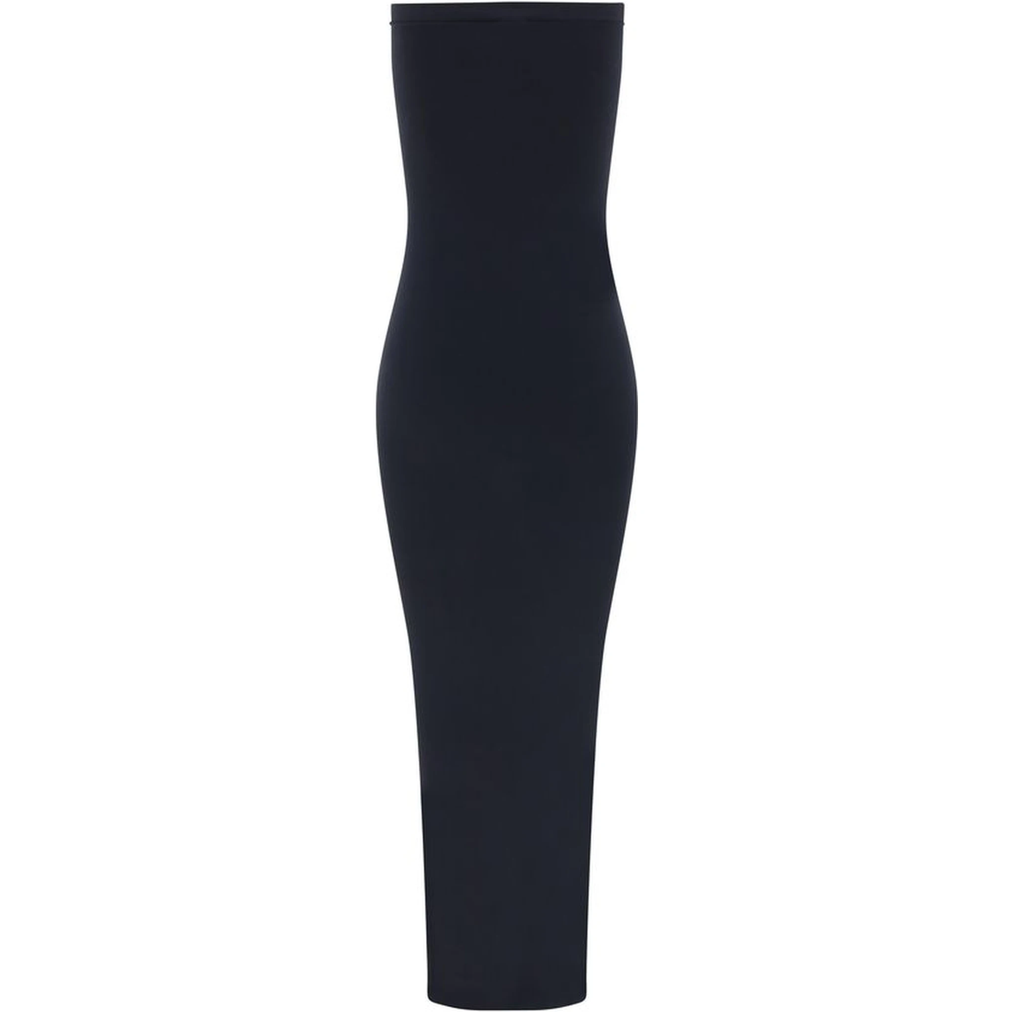 Black Cotton Casual Dress