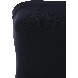 Black Cotton Casual Dress