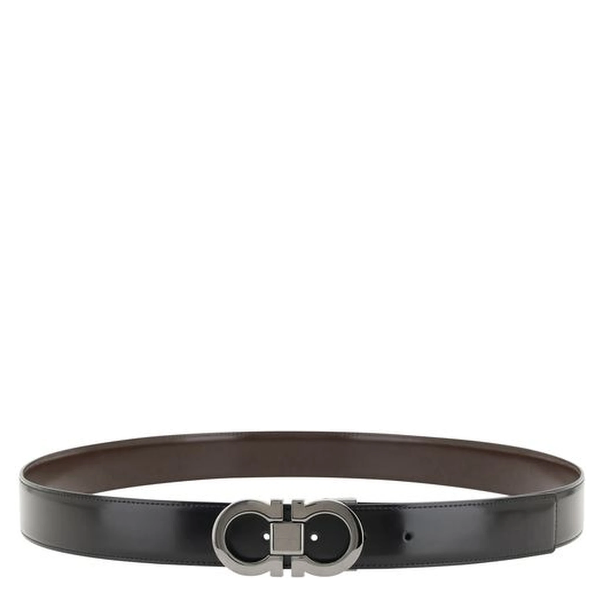 Black Calf Leather Bos Taurus Regular Belt