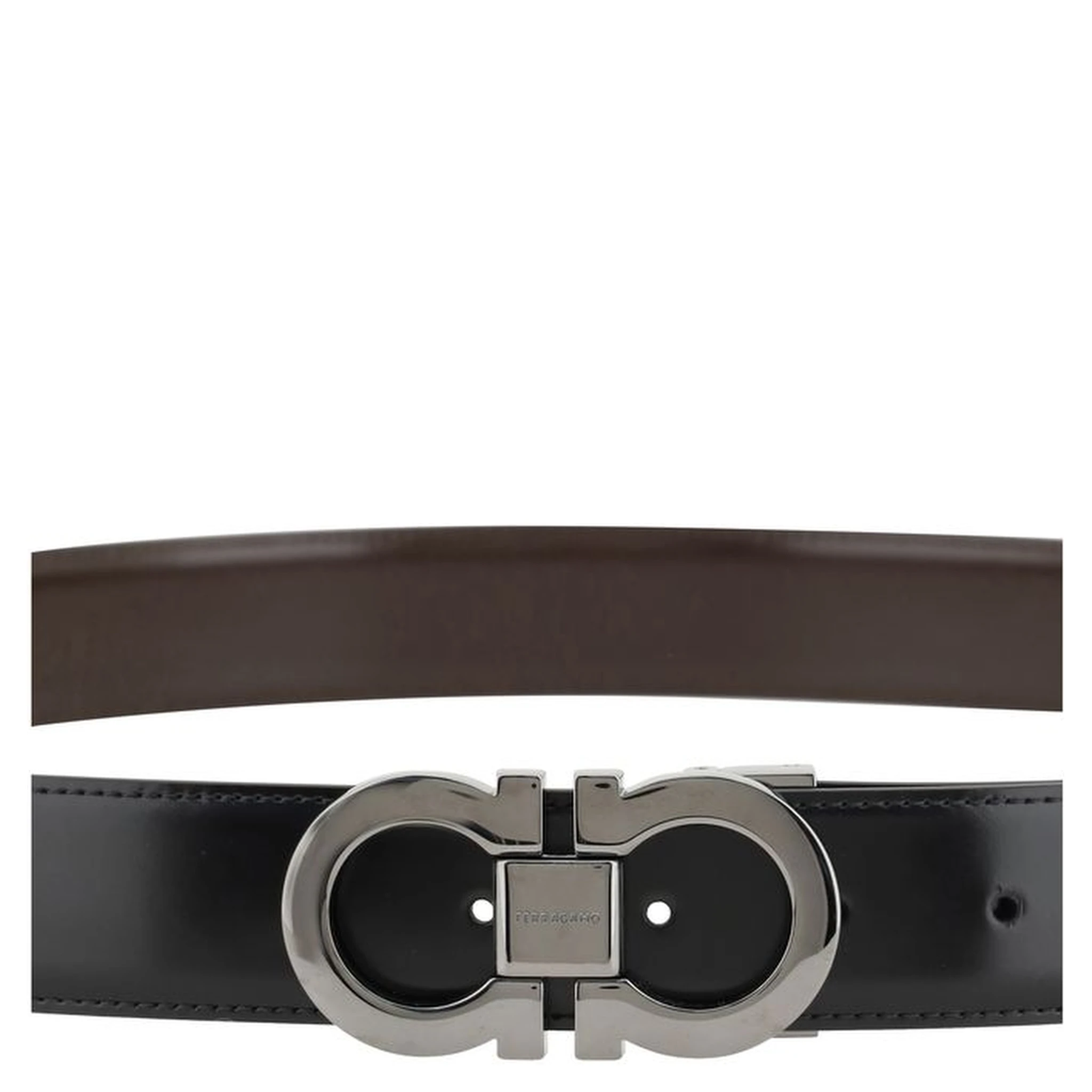 Black Calf Leather Bos Taurus Regular Belt