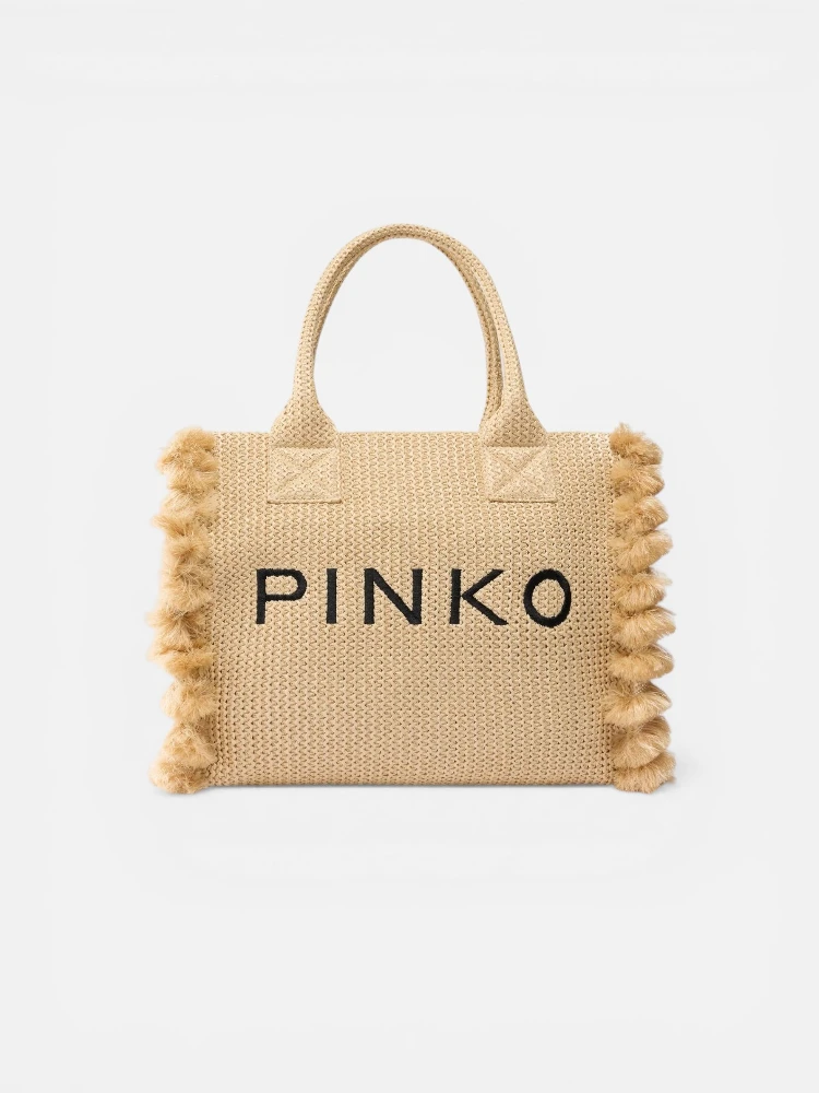 PINKO BEACH SHOPPER bag