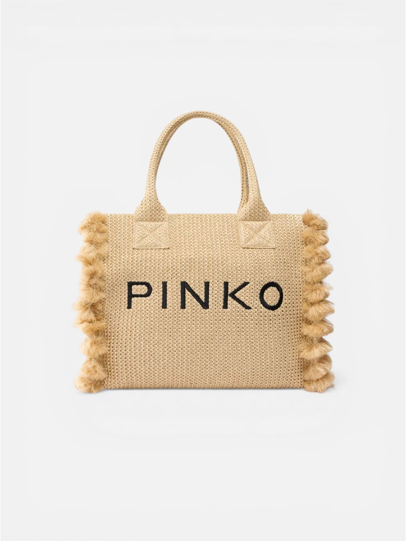 PINKO BEACH SHOPPER bag