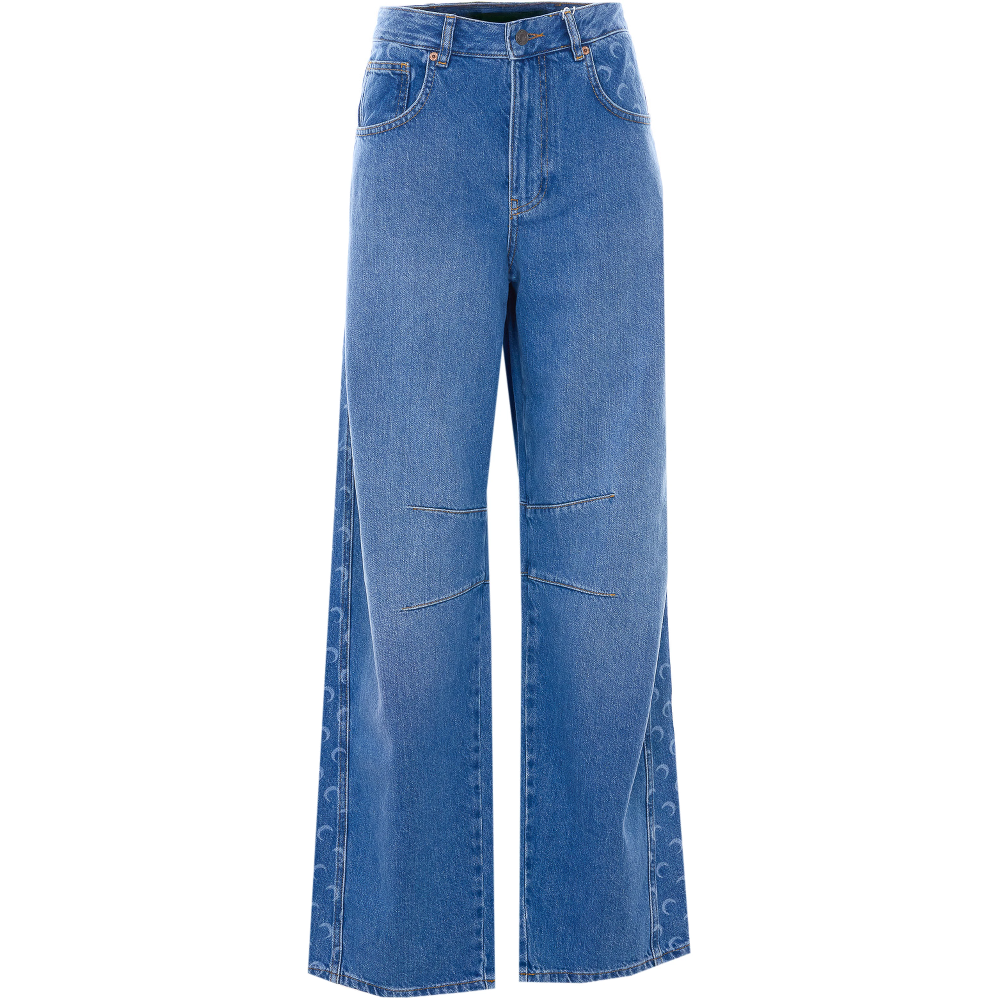 MARINE SERRE Jeans Blue