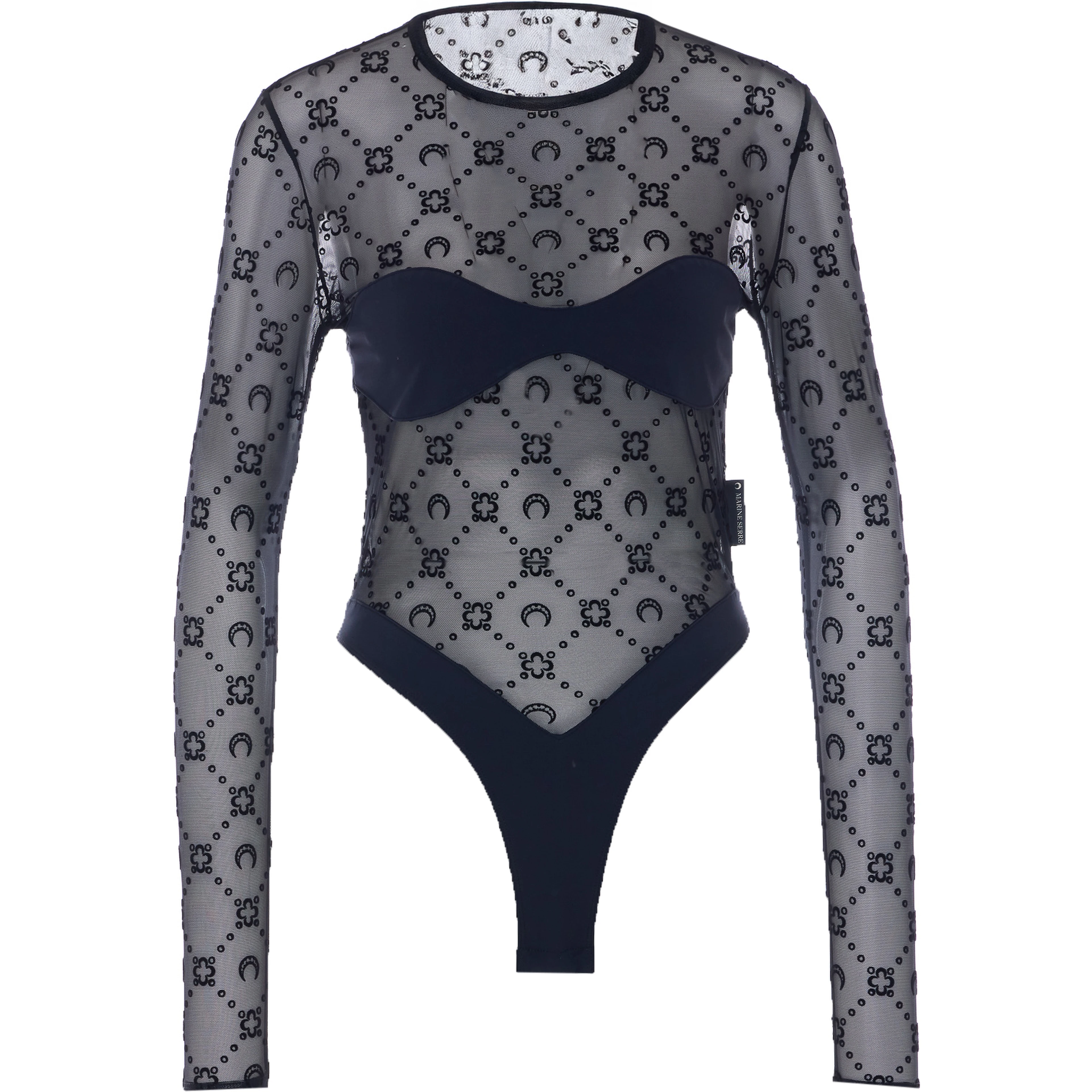 MARINE SERRE Top Black