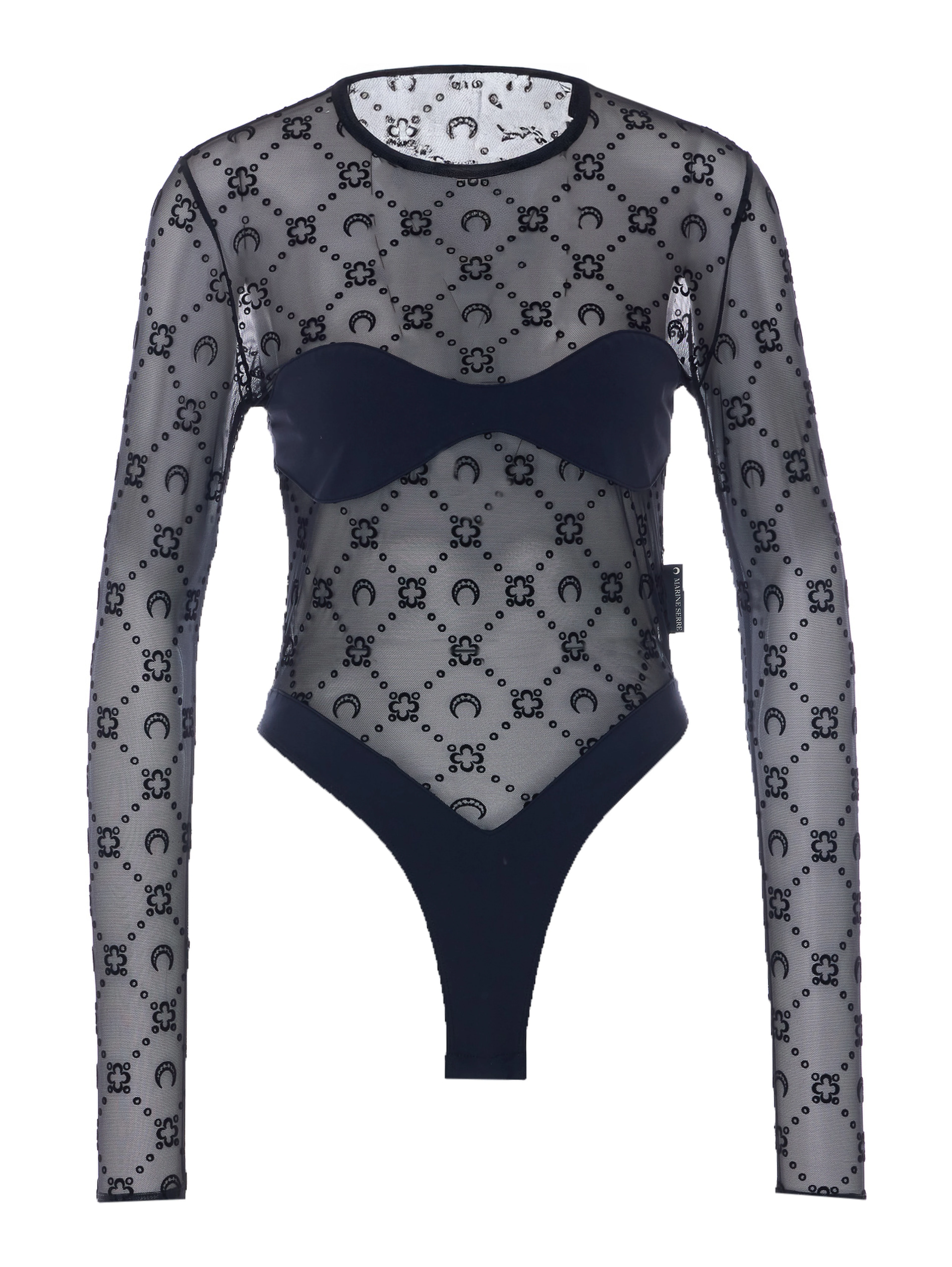MARINE SERRE Top Black