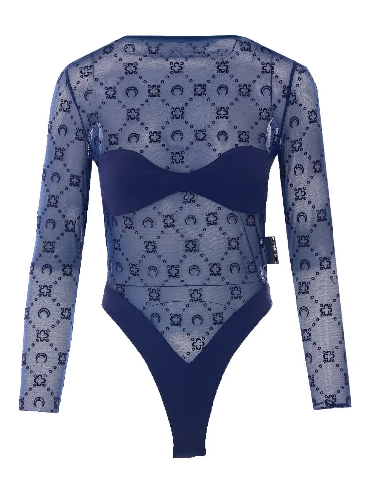 MARINE SERRE Top Blue