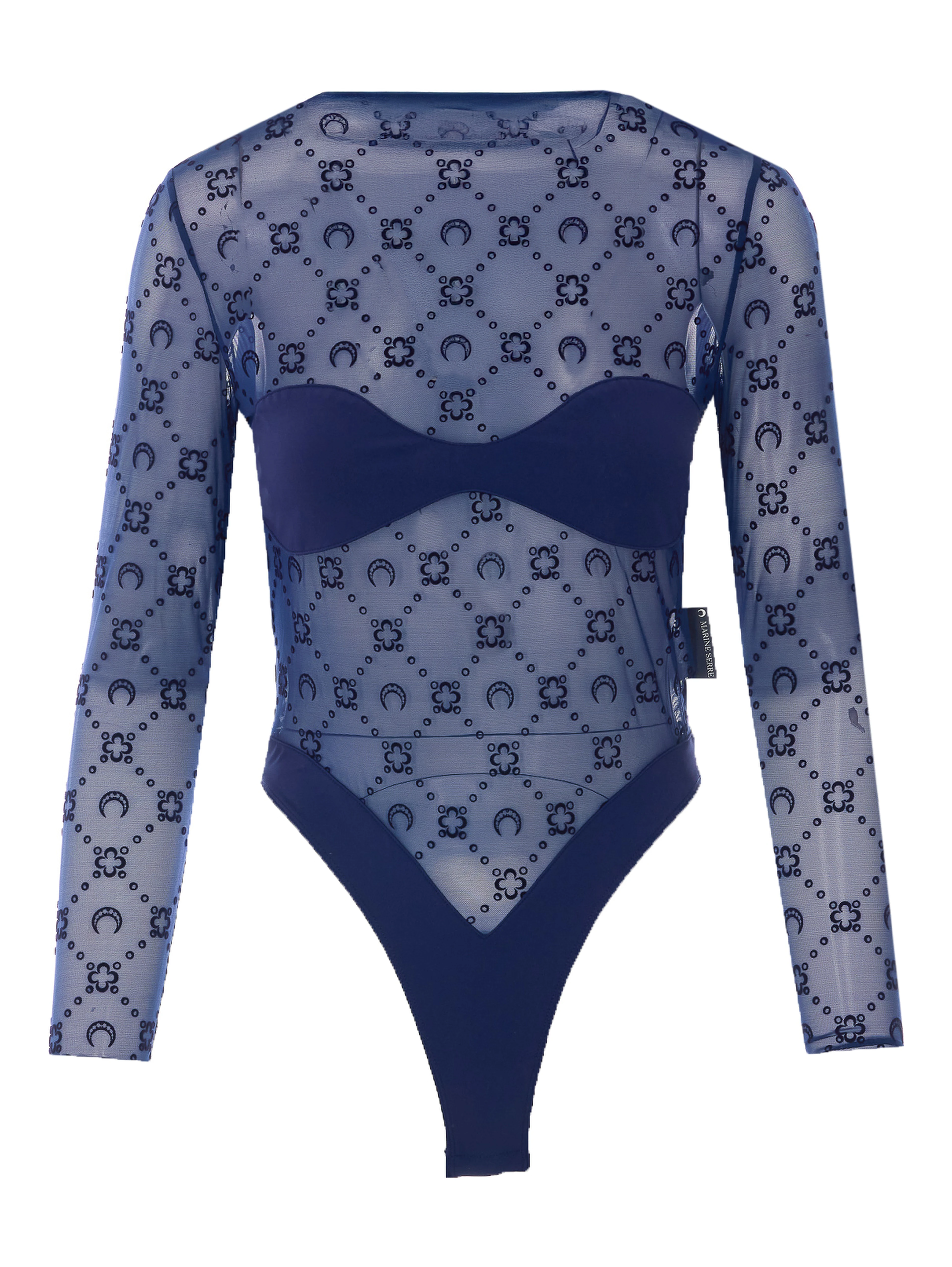 MARINE SERRE Top Blue