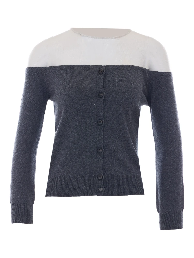 MM6 Maison Margiela Sweaters Blue