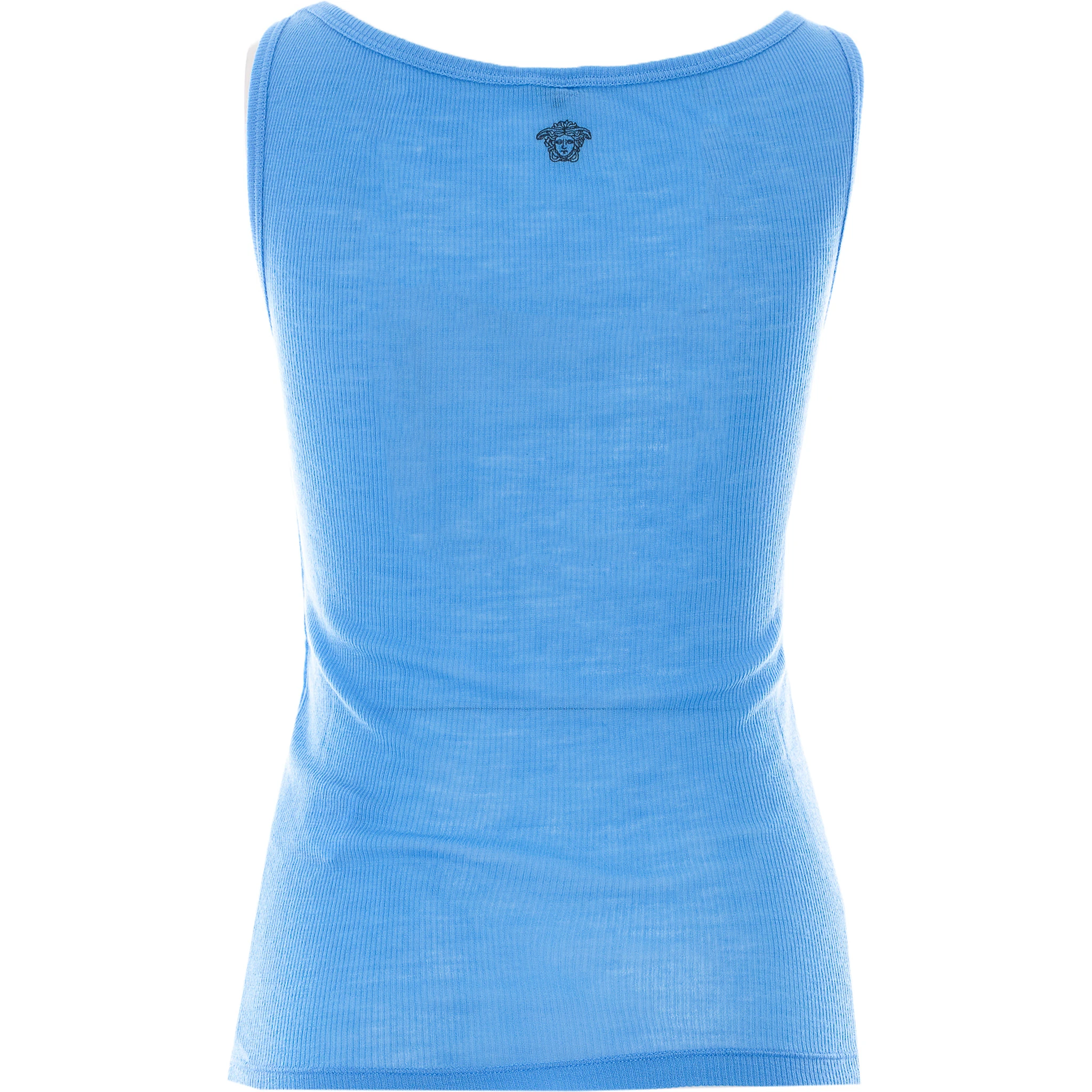 Versace T-shirts and Polos Blue