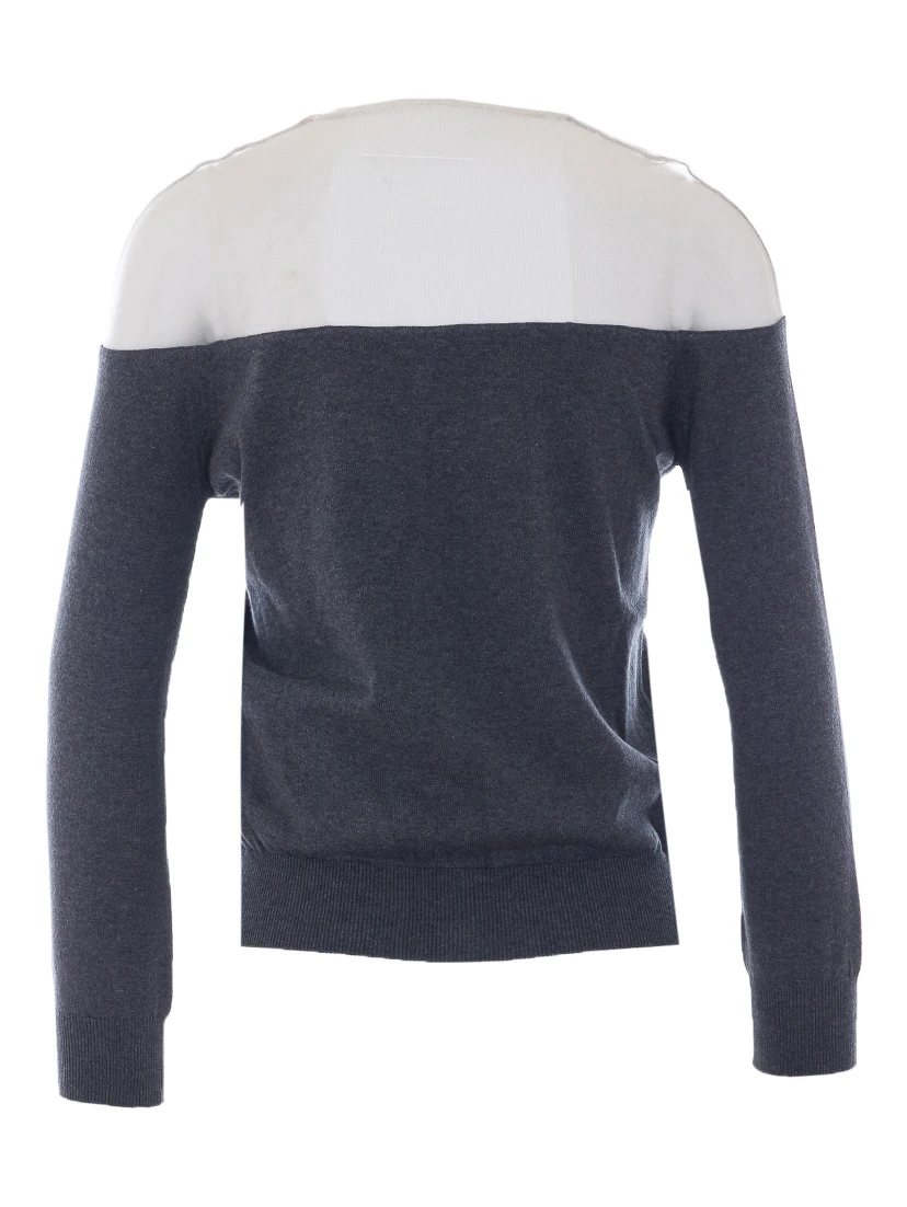 MM6 Maison Margiela Sweaters Blue