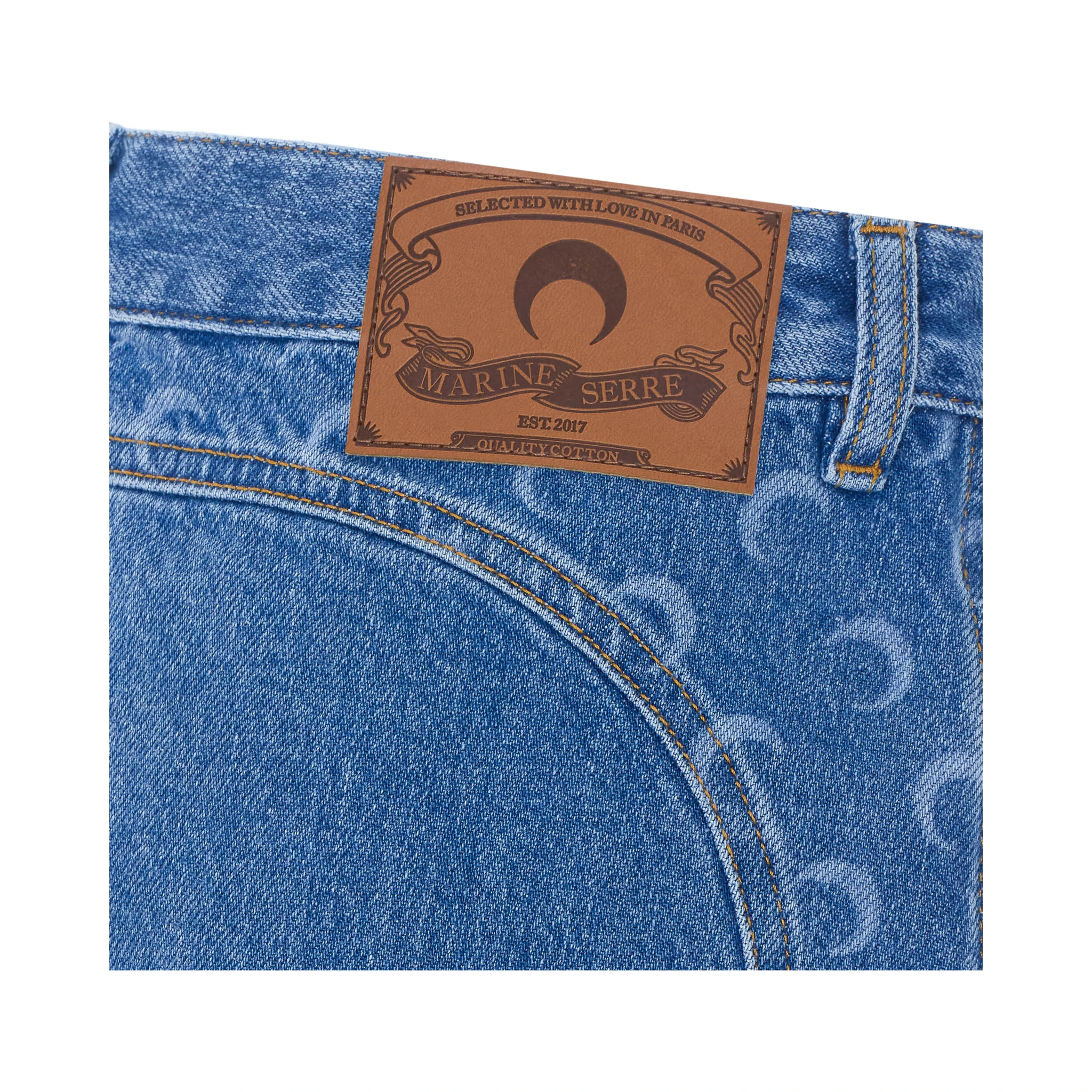 MARINE SERRE Skirts Blue