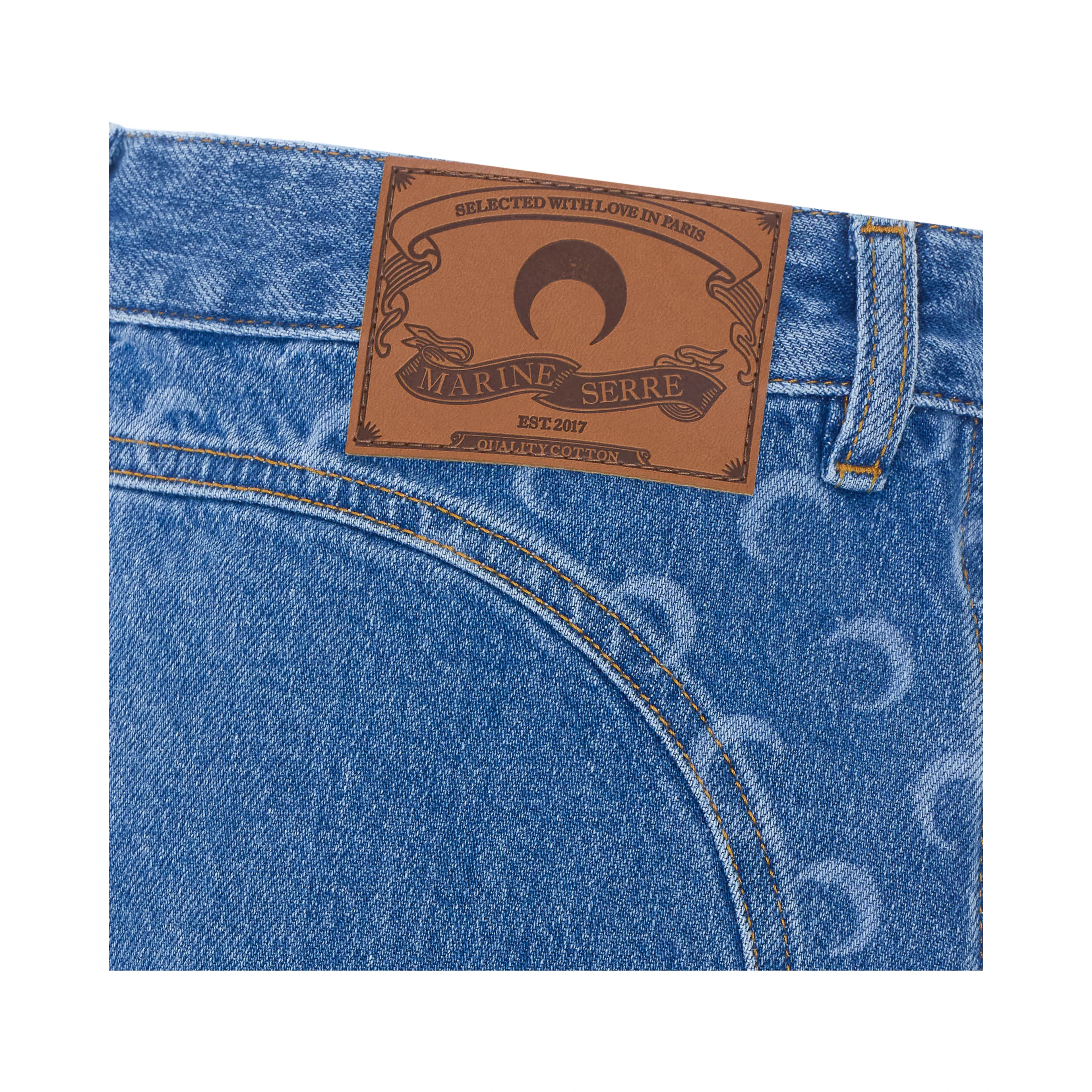 MARINE SERRE Skirts Blue