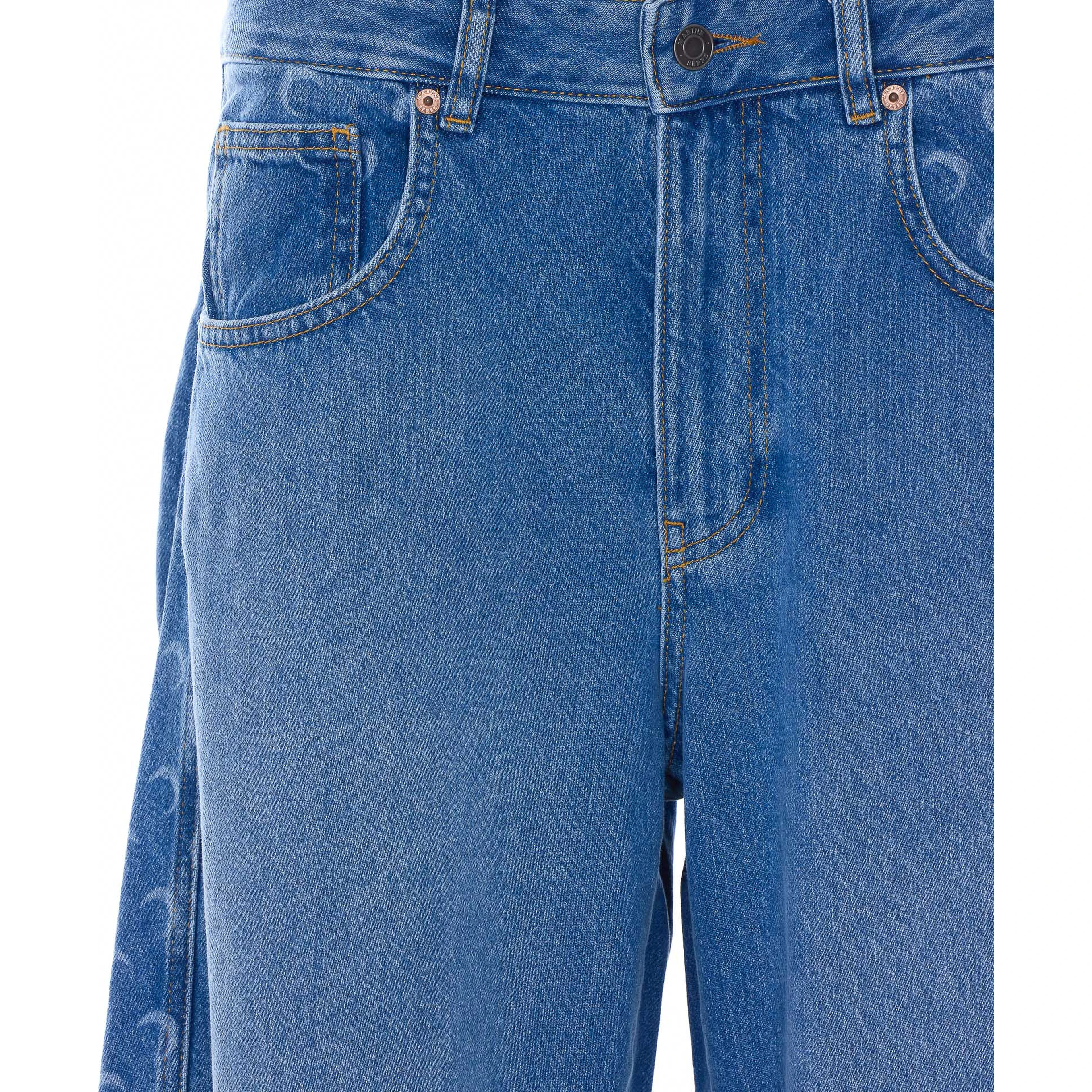 MARINE SERRE Jeans Blue