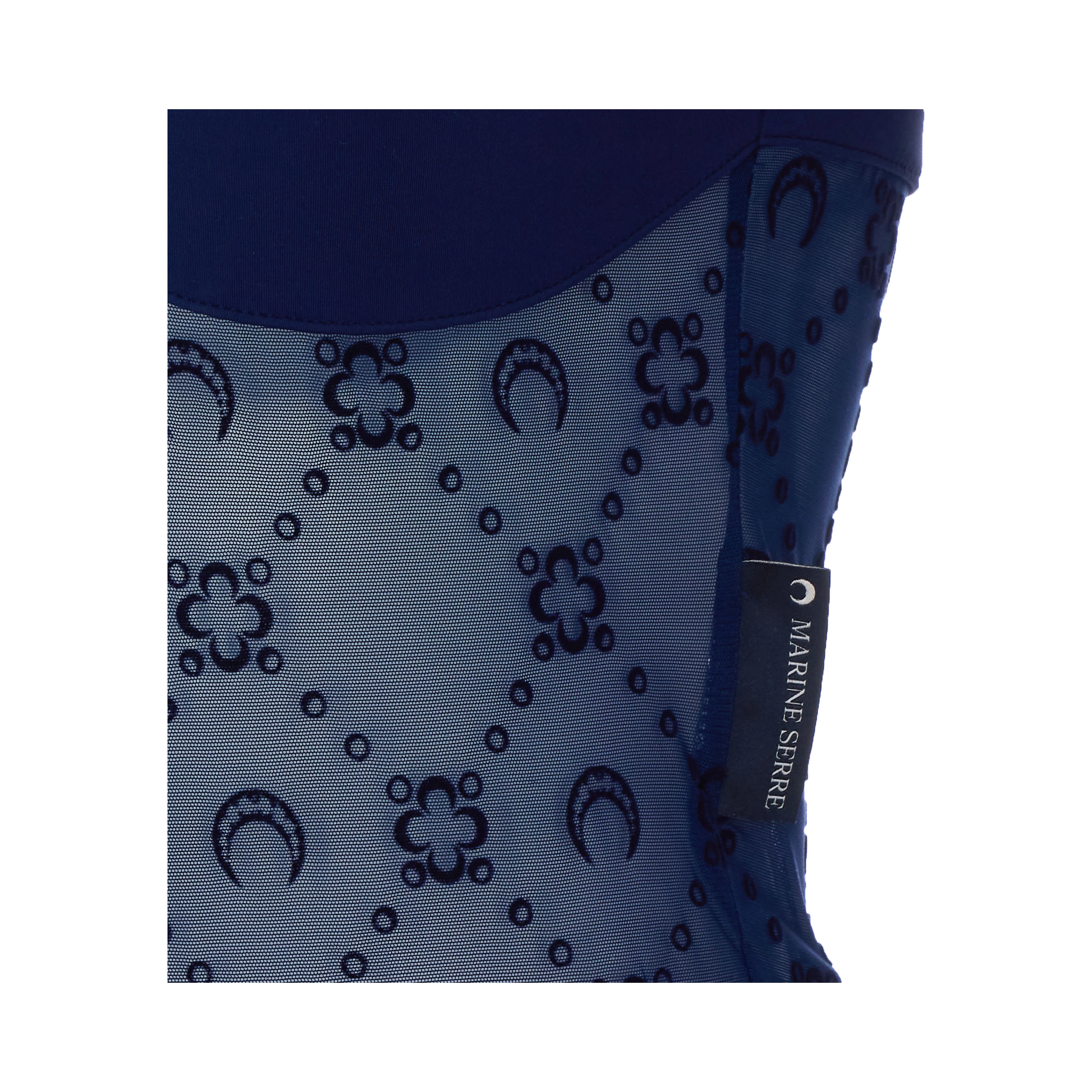 MARINE SERRE Top Blue