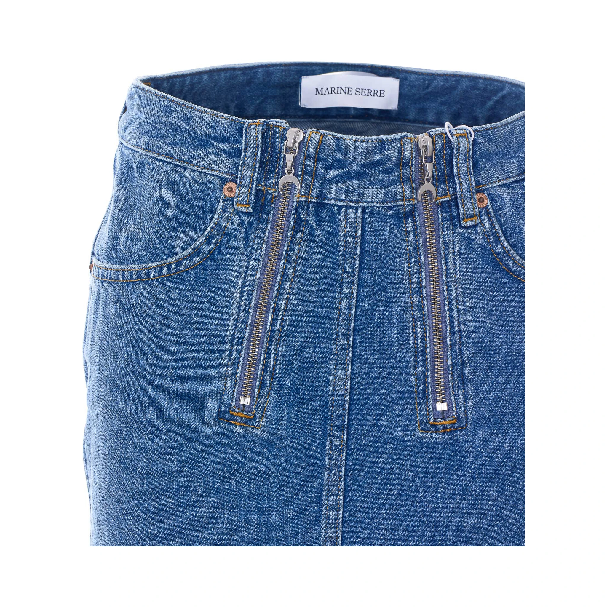 MARINE SERRE Skirts Blue