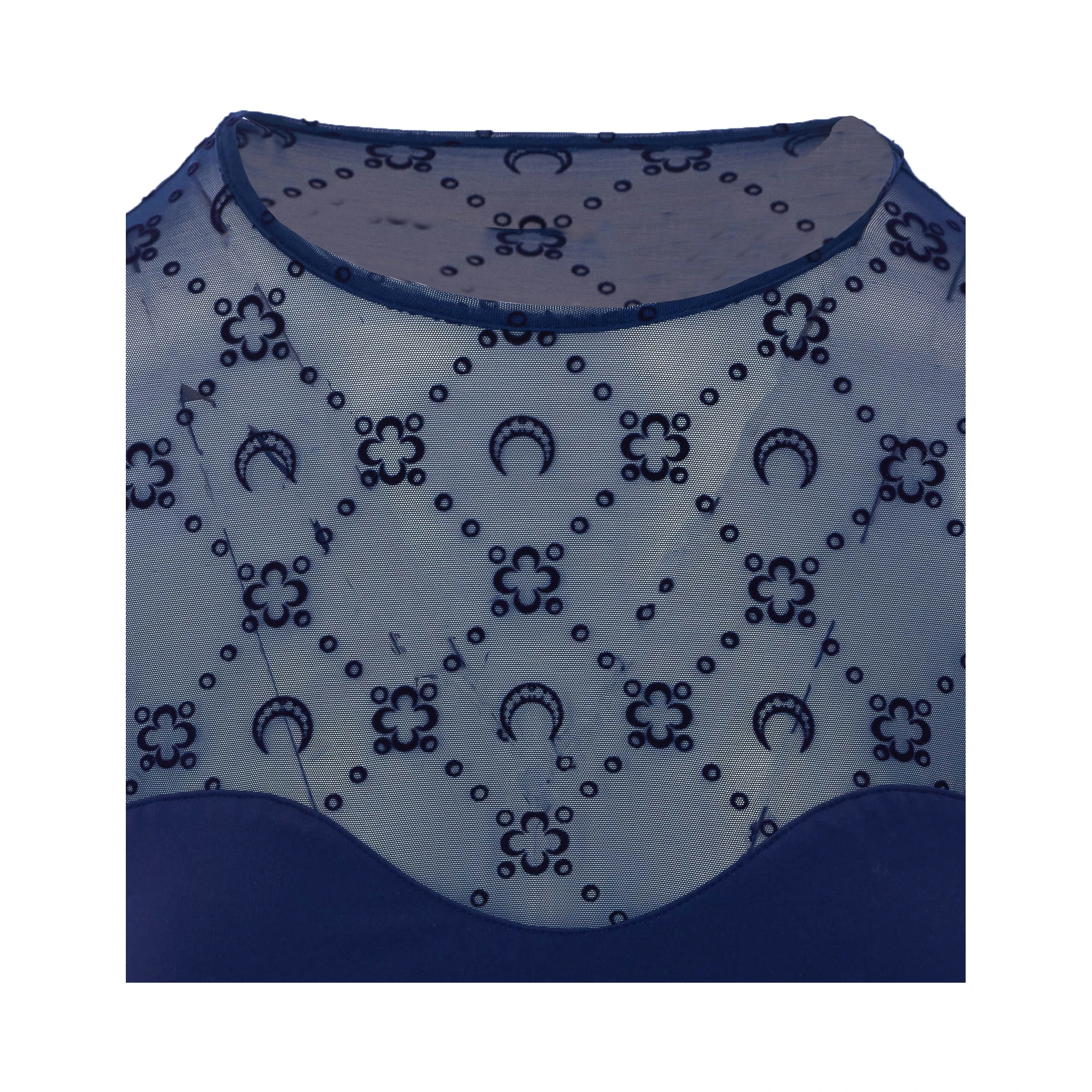 MARINE SERRE Top Blue