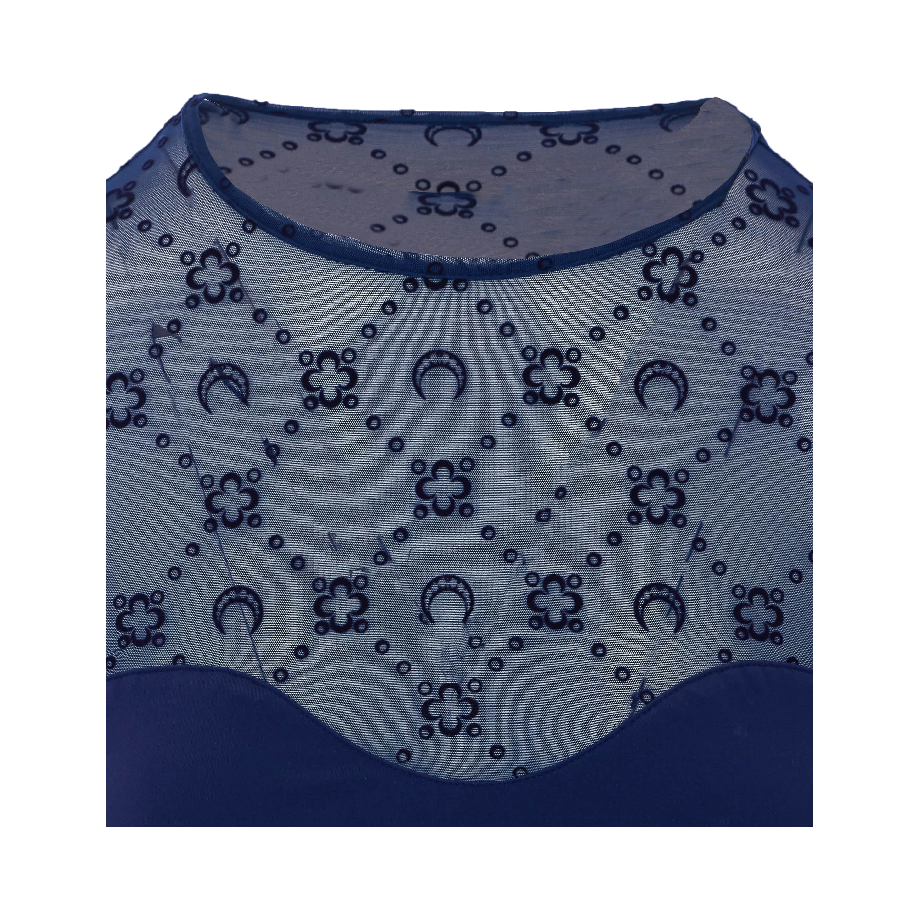 MARINE SERRE Top Blue