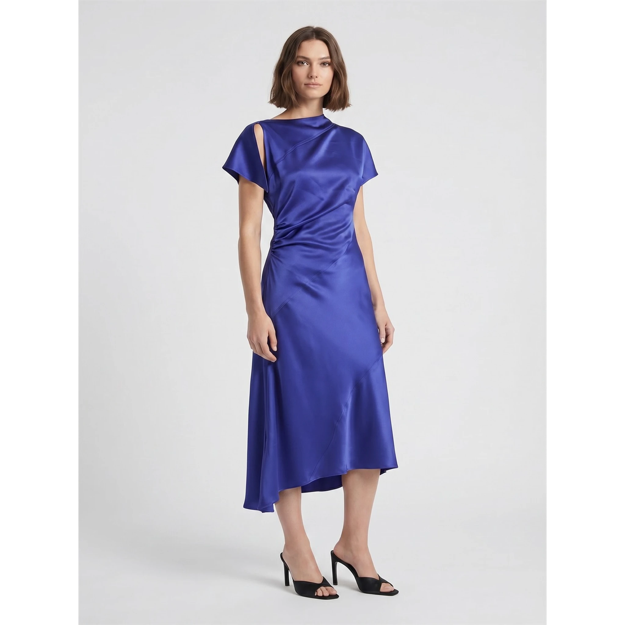 ASYMMETRIC TWIST DRESS