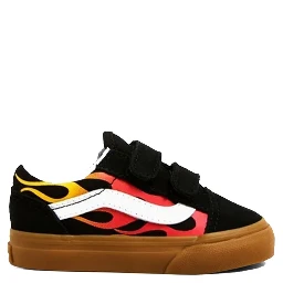 old skool v flame black/gum