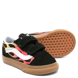 old skool v flame black/gum