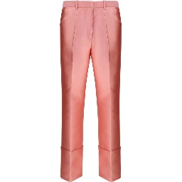 Multicolor Polyester Casual Pants