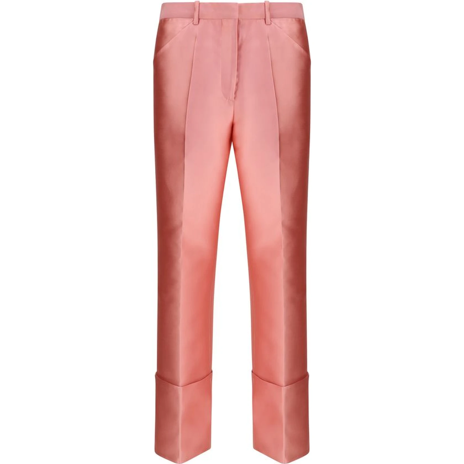 Multicolor Polyester Casual Pants