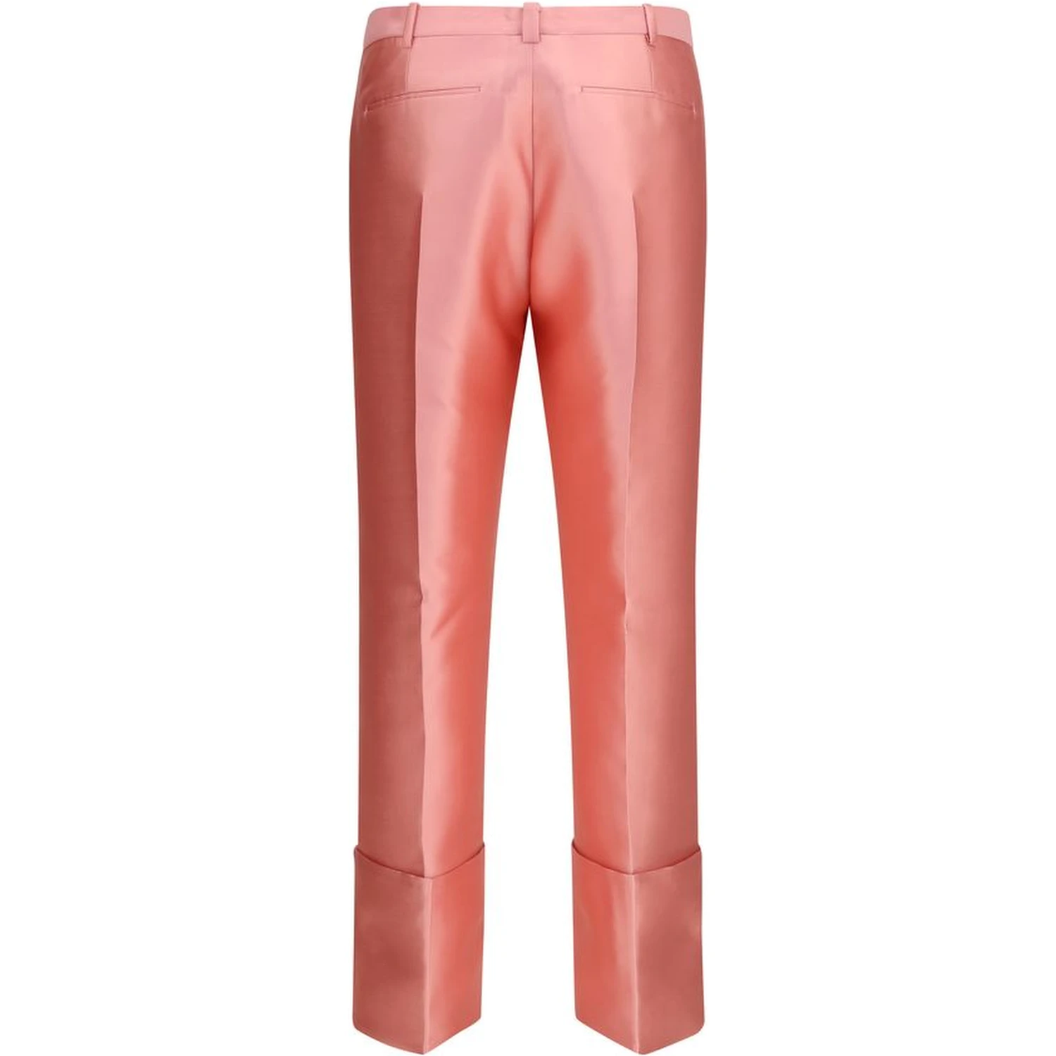 Multicolor Polyester Casual Pants