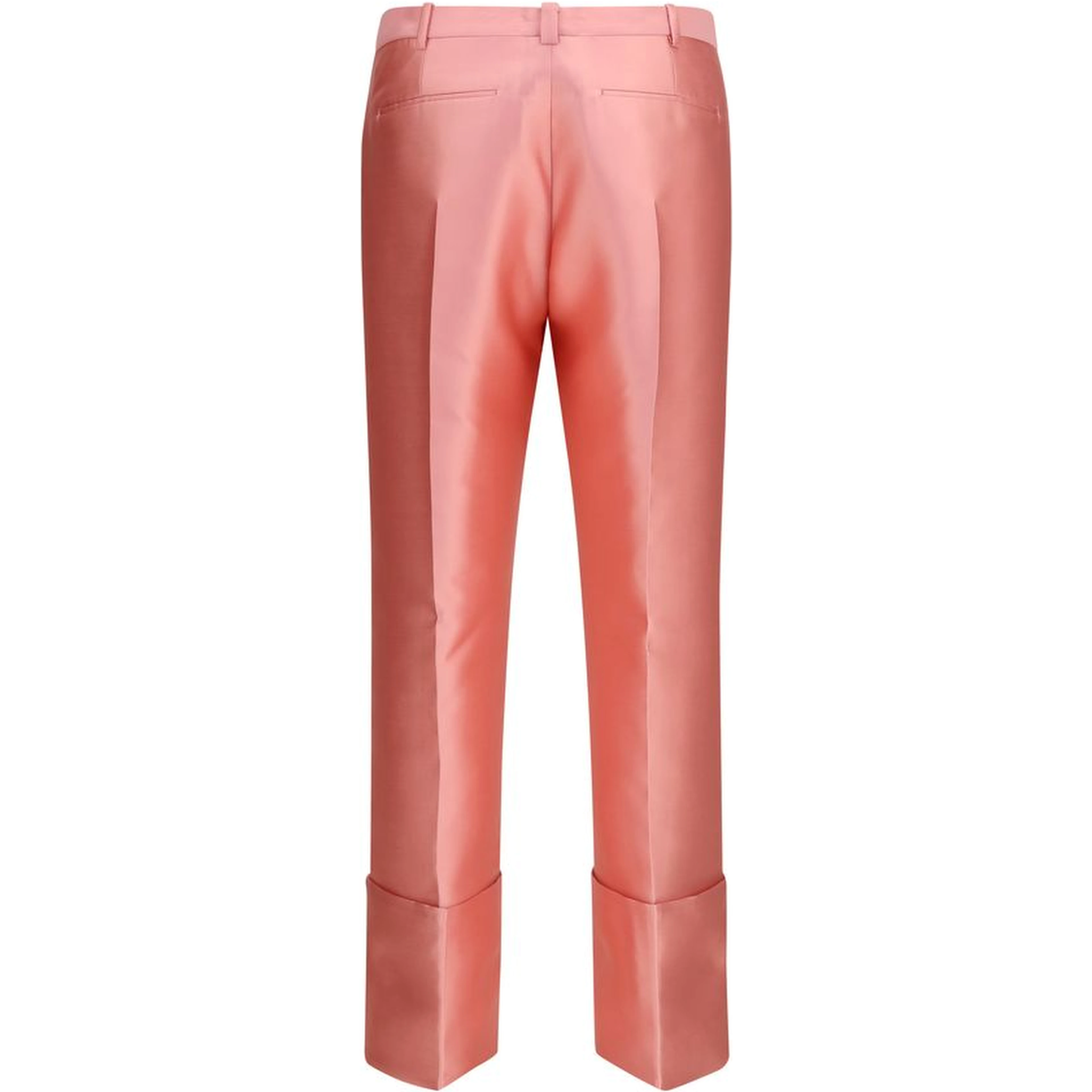 Multicolor Polyester Casual Pants