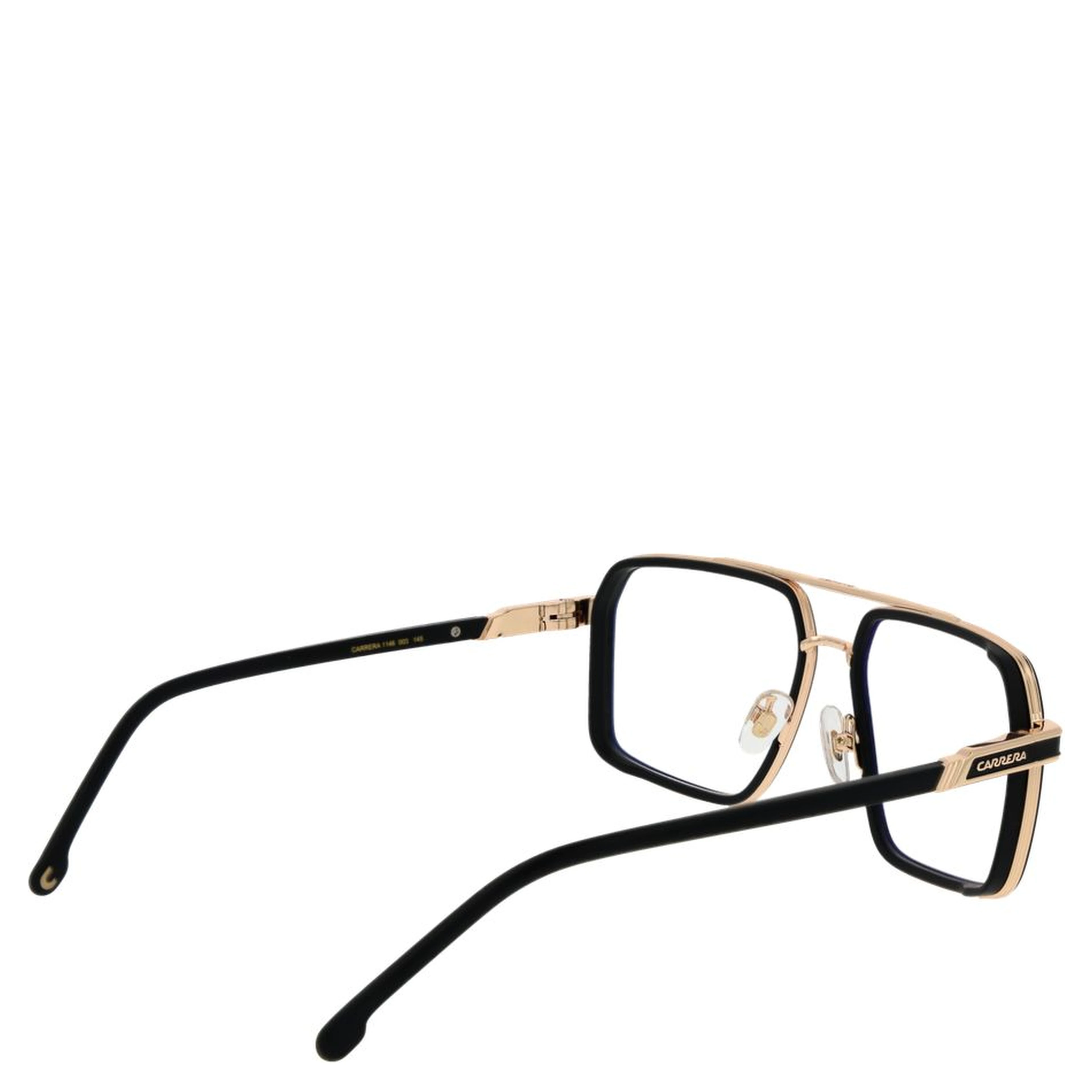 Black Metal Glasses (Frames)