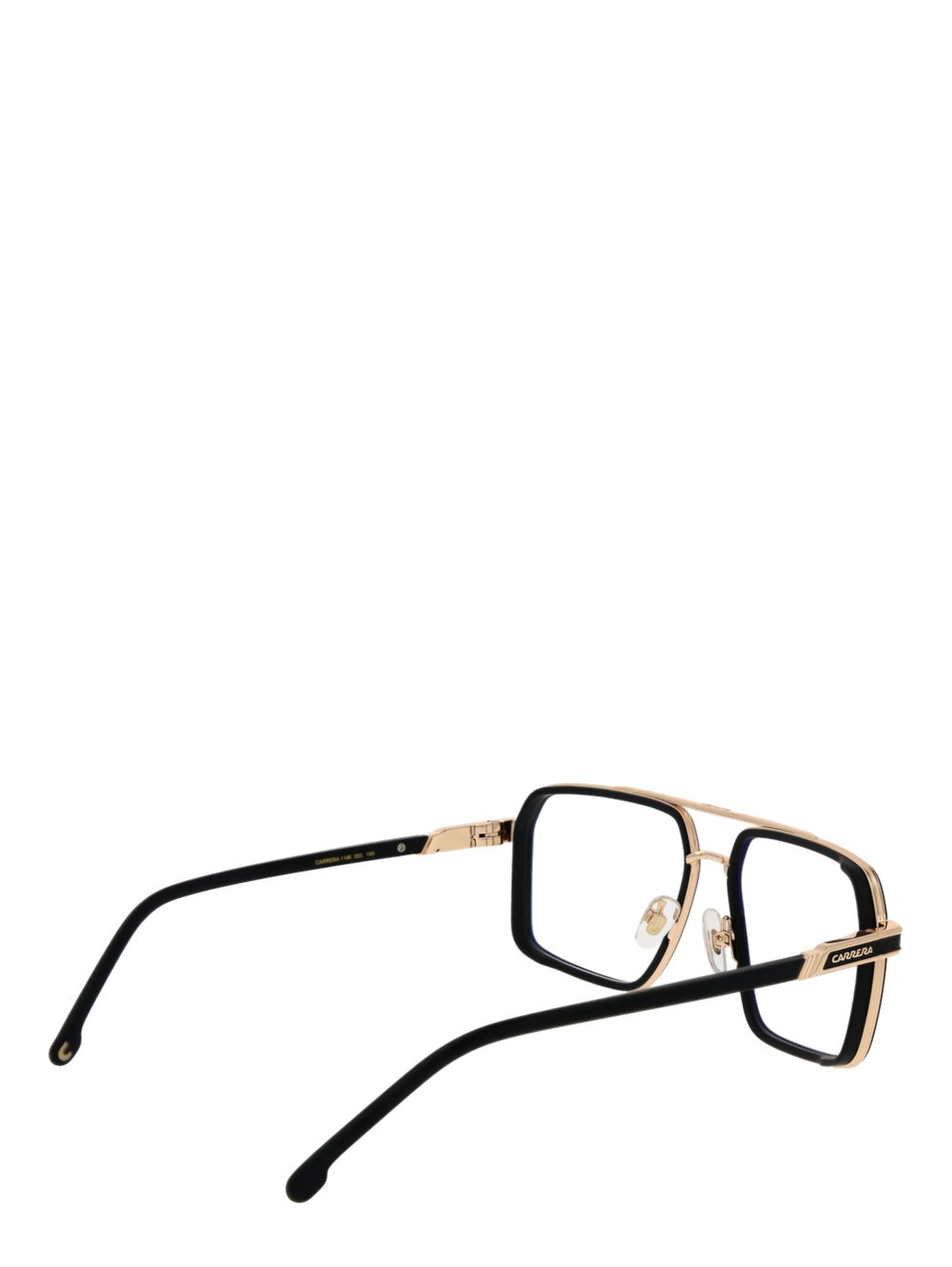 Black Metal Glasses (Frames)