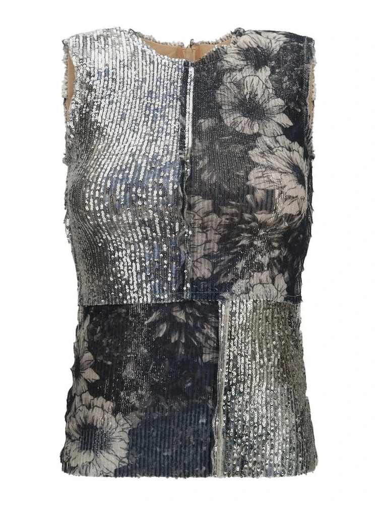 Multicolor Polyamide Pattern Shirt